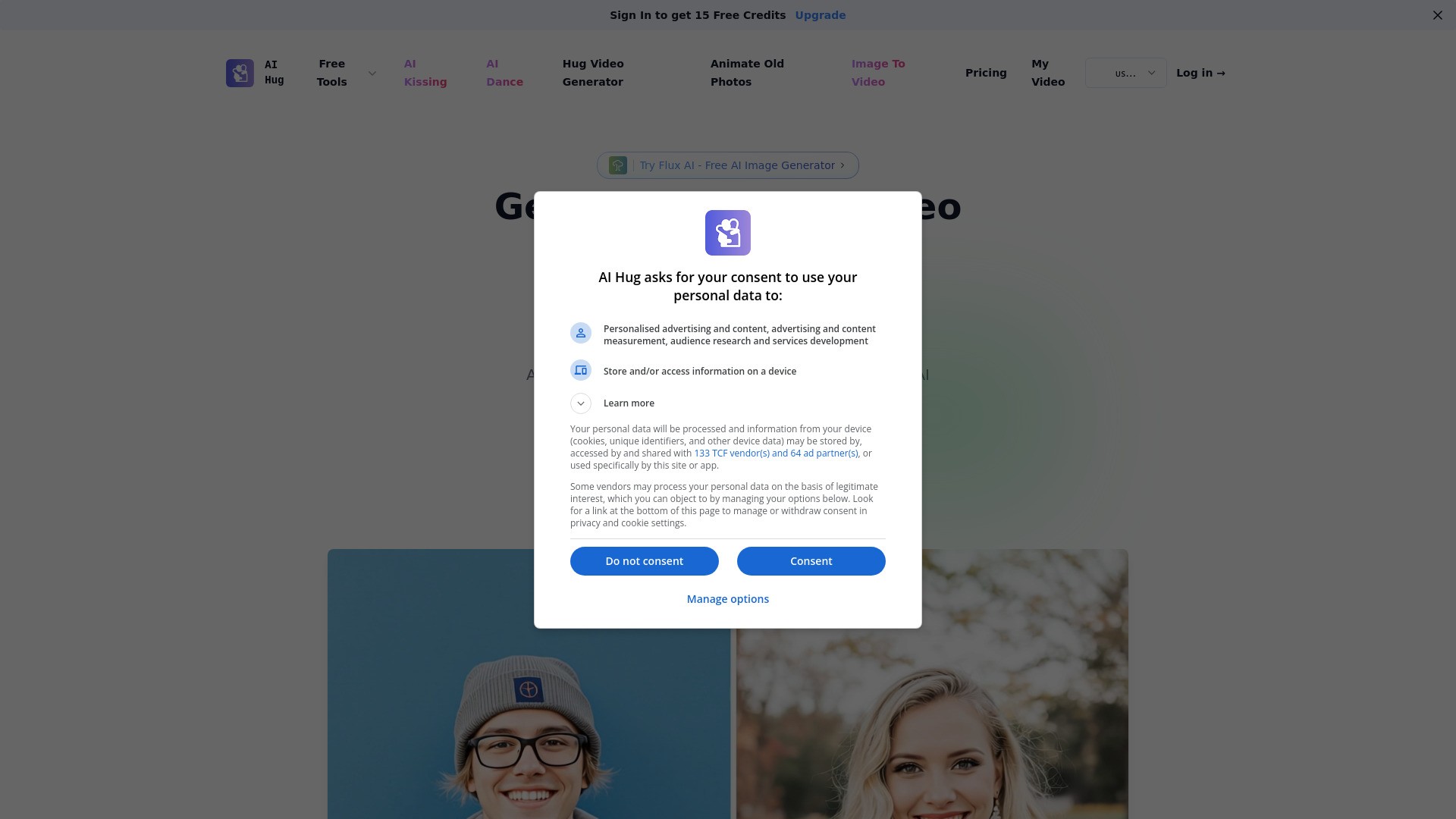 AI Hug - Make People Hug With AI 截图