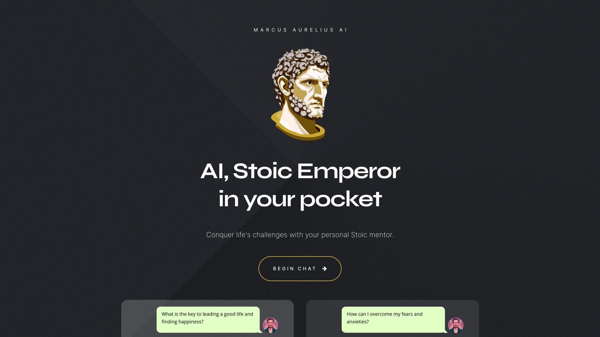 Marcus Aurelius AI 截图