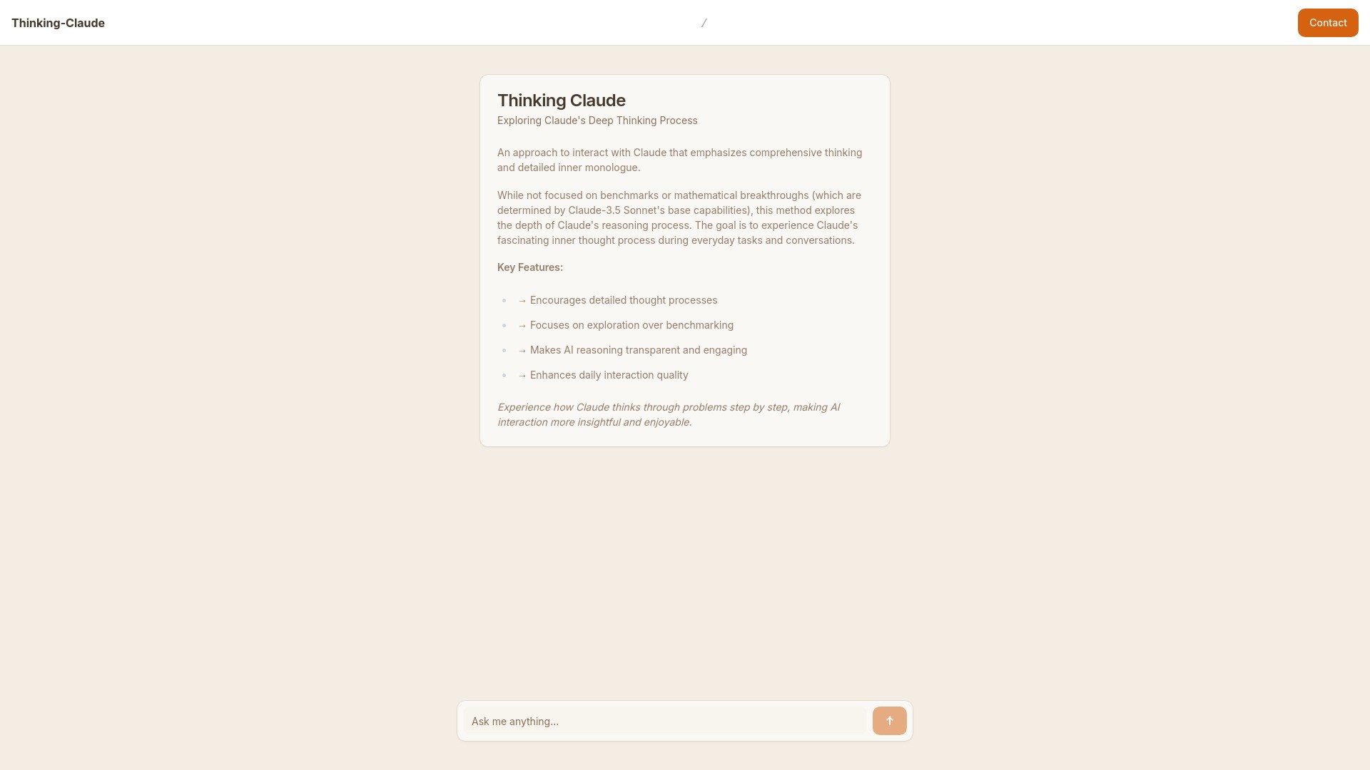 Thinking-Claude 截图