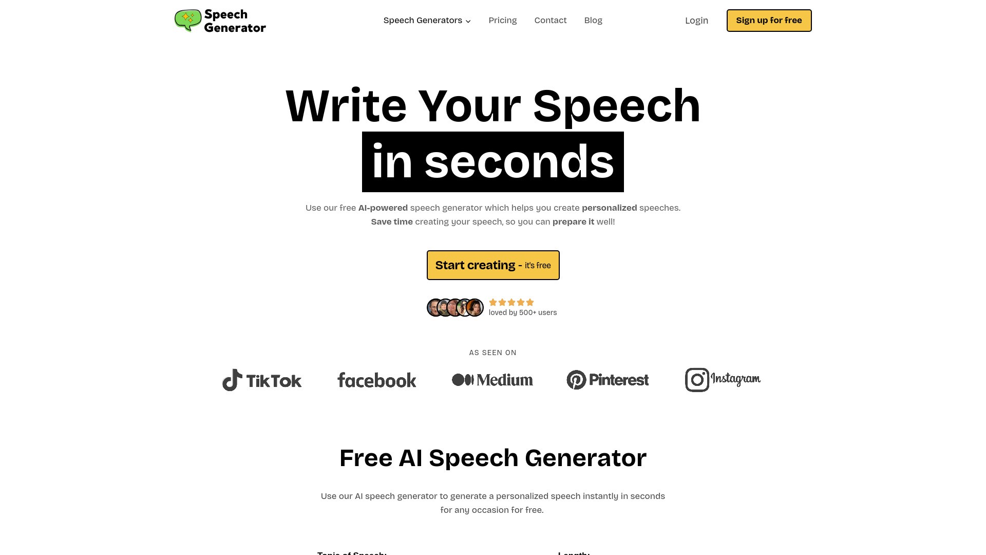 SpeechGeneratorAI 截图