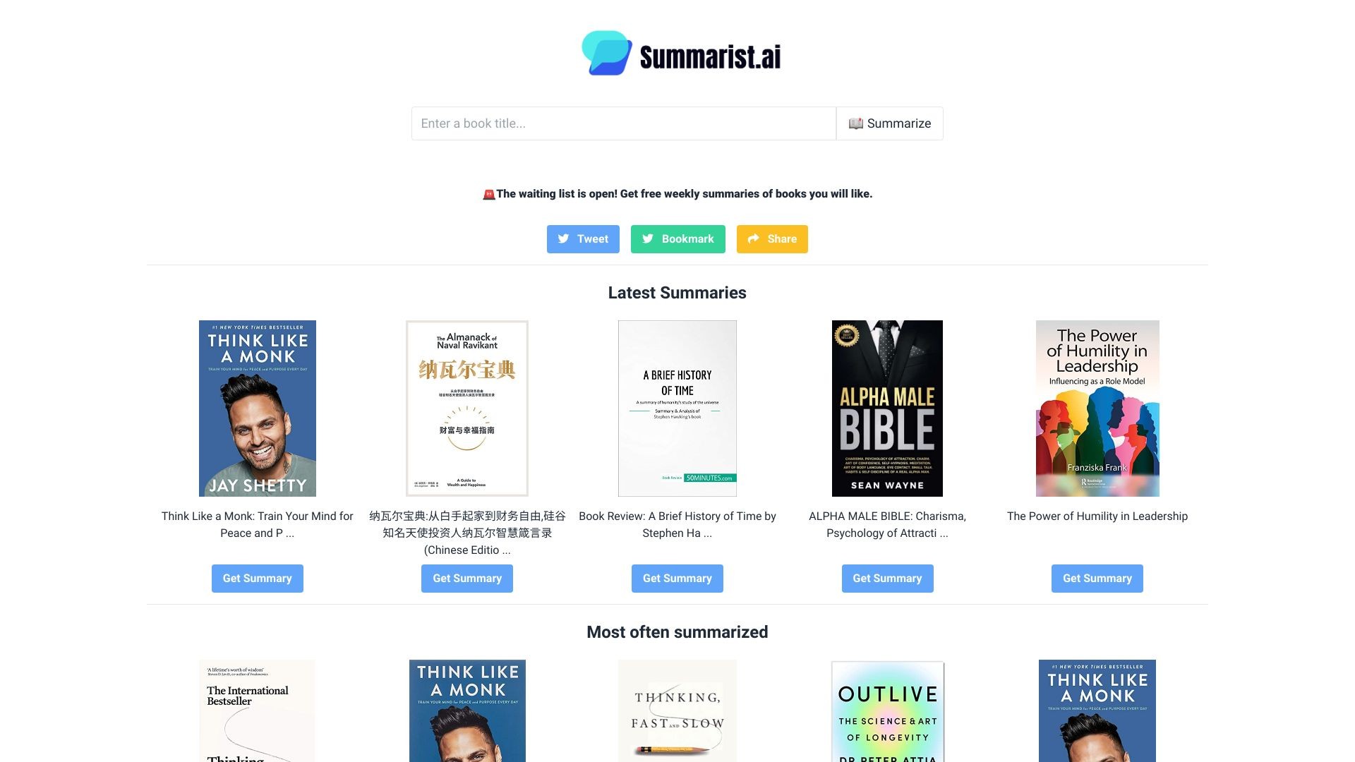 Summarist.ai 截图