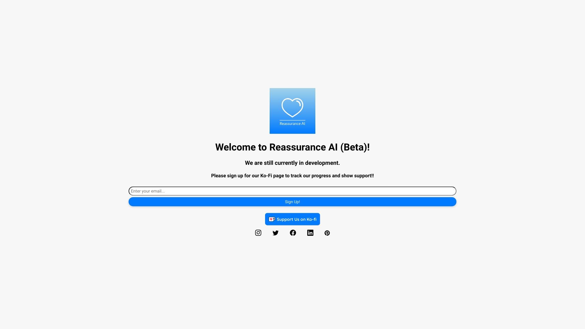 Reassurance AI (Beta) 截图