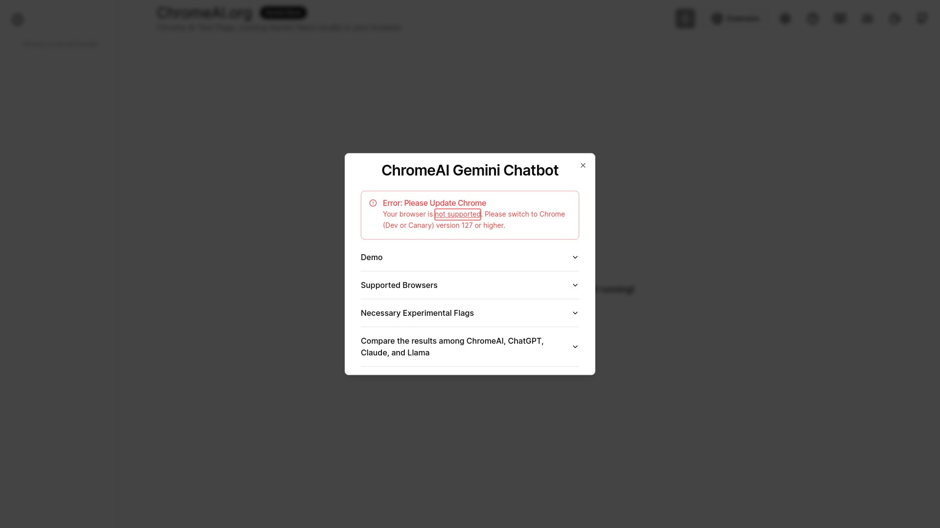 Chrome Built-In AI Gemini Nano Test Page 截图