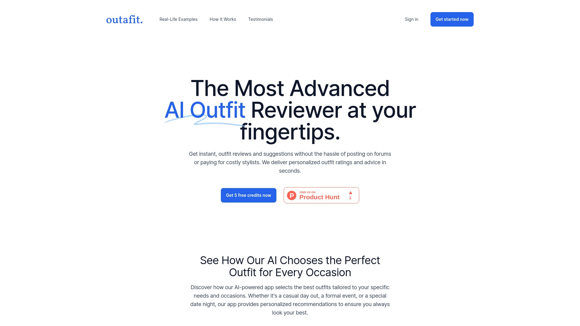 Outafit - #1 Leading AI Outfit Reviewer 截图