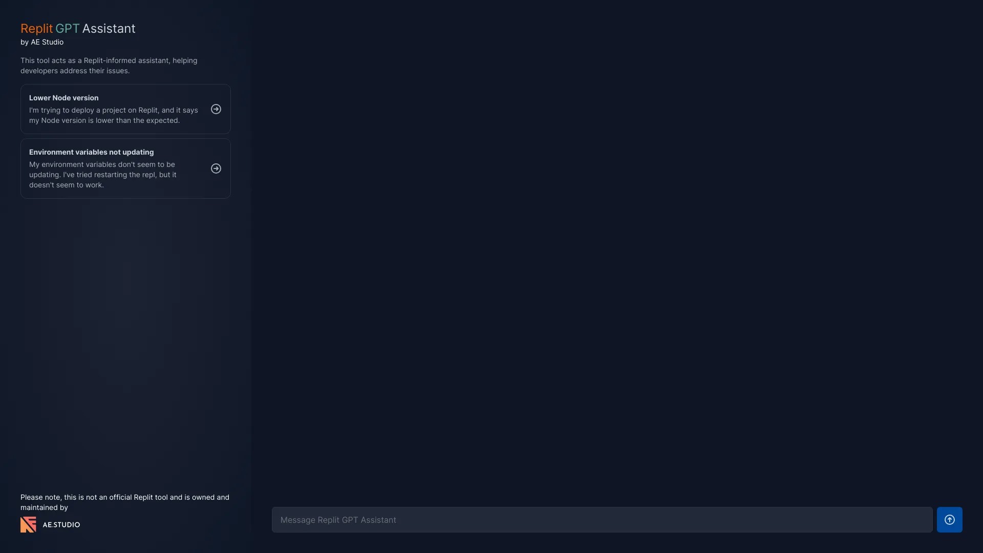 Replit GPT Assistant 截图