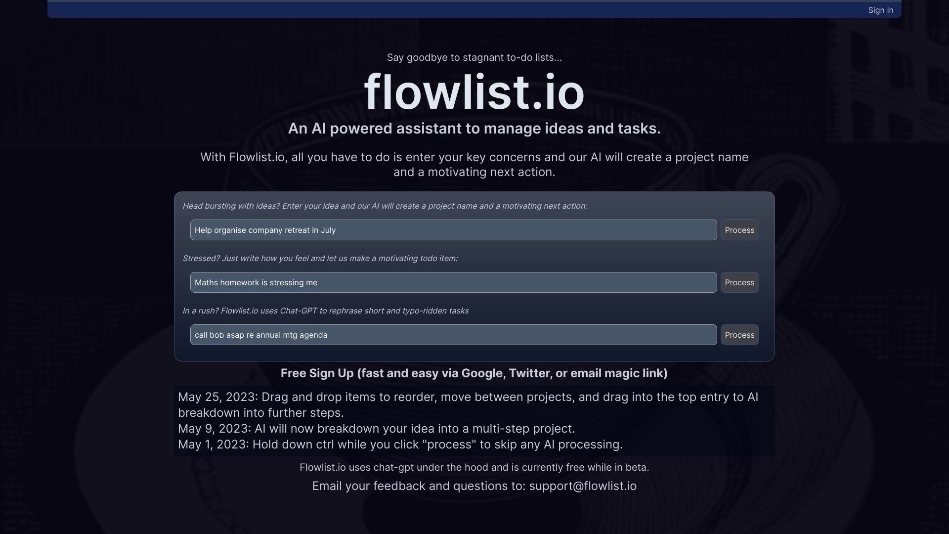flowlist.io 截图