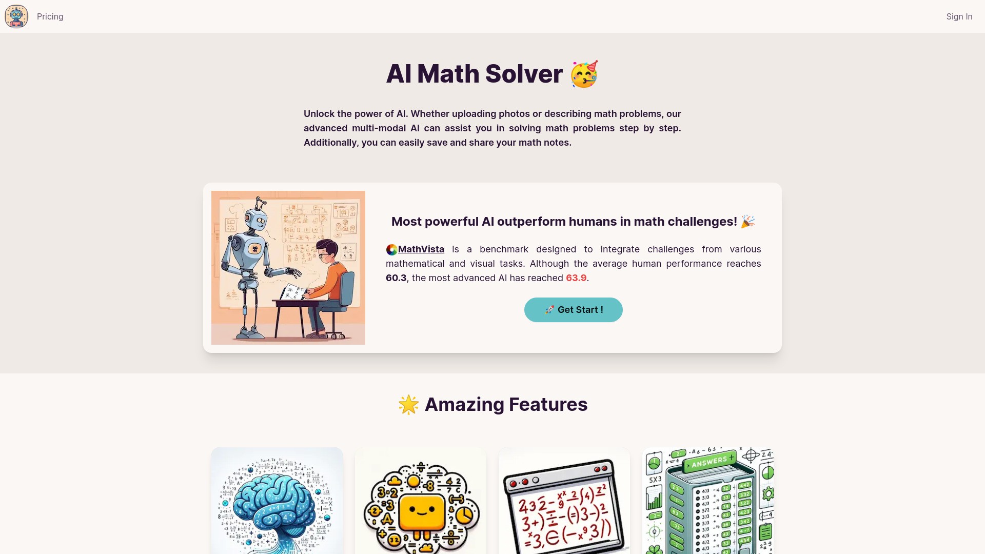 AI Math Solver 截图