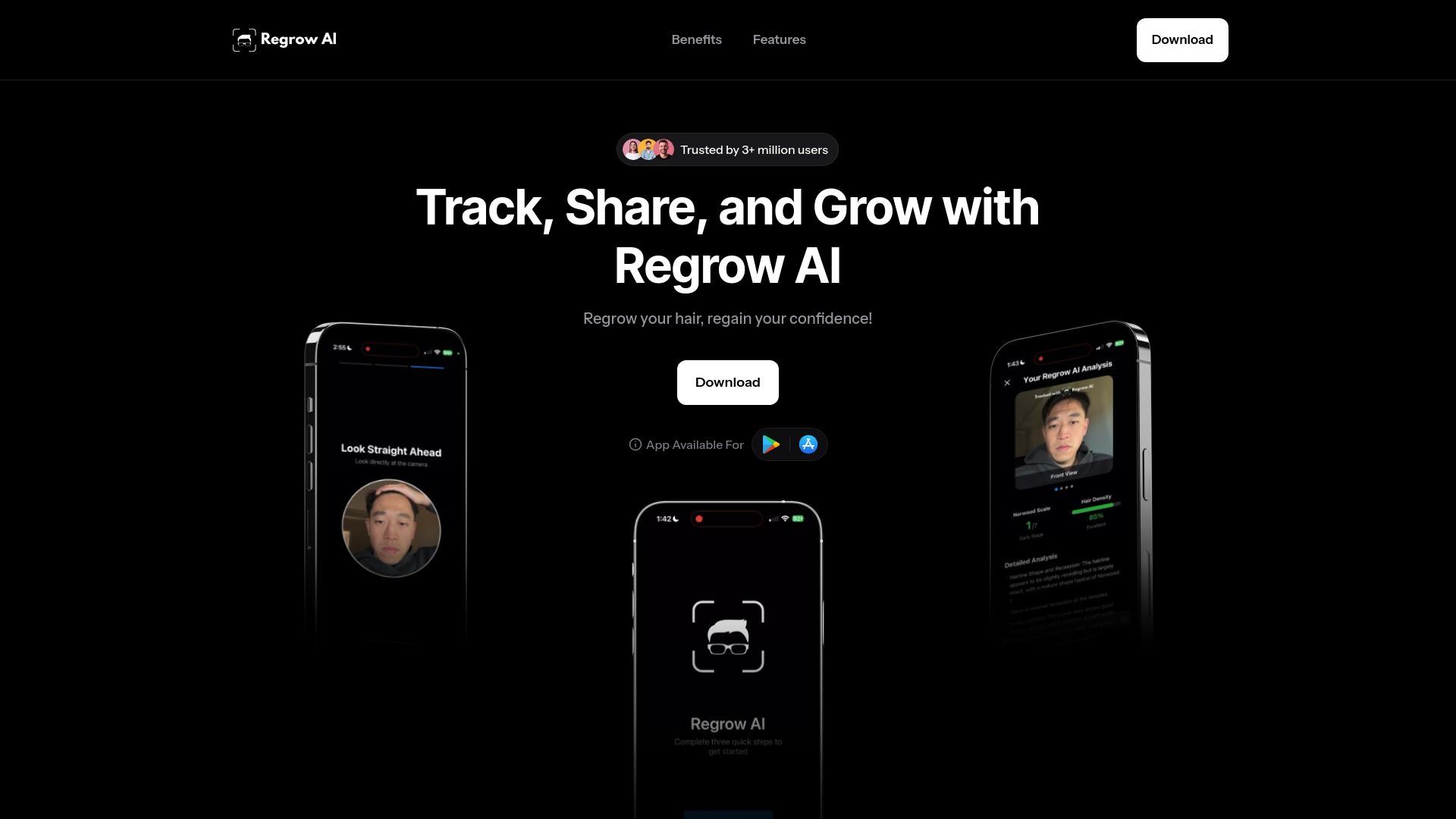 Regrow AI: AI Hairloss App 截图