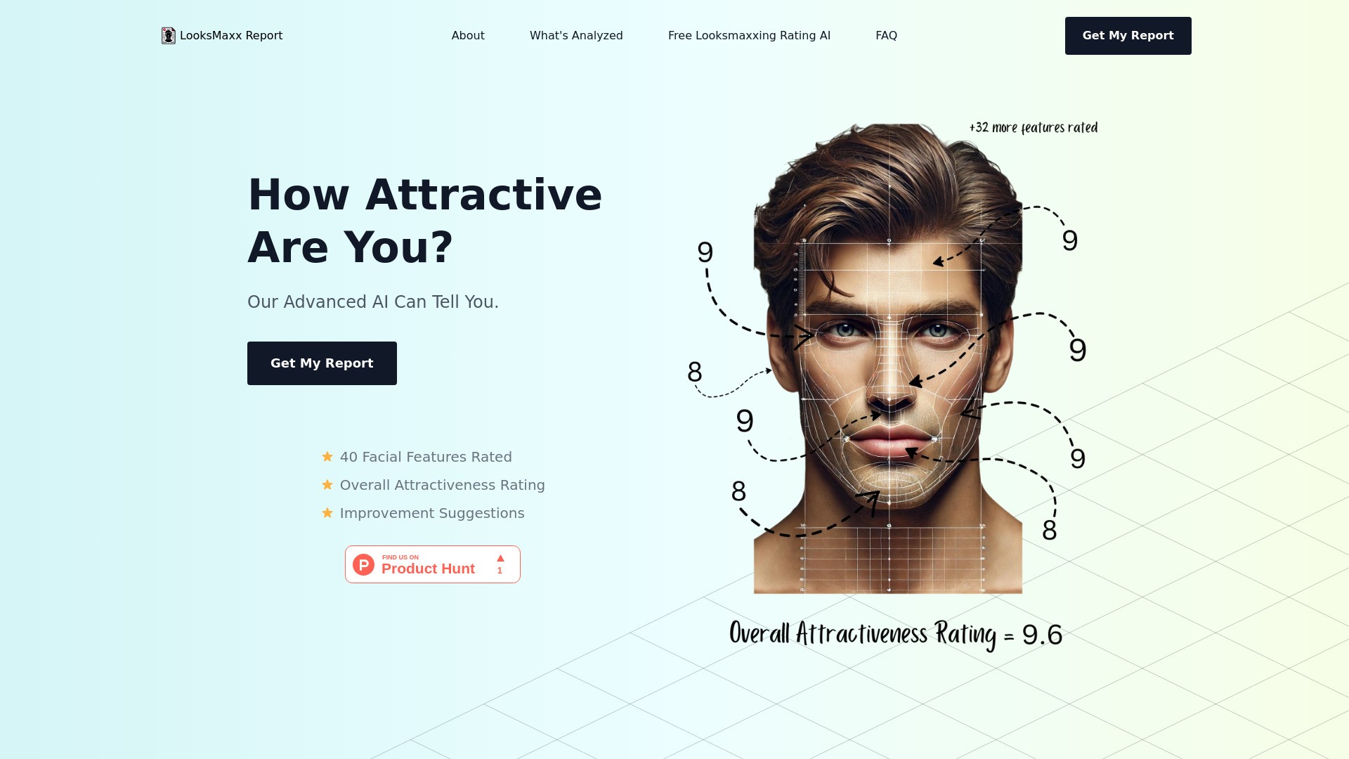 LooksMaxx Report 截图
