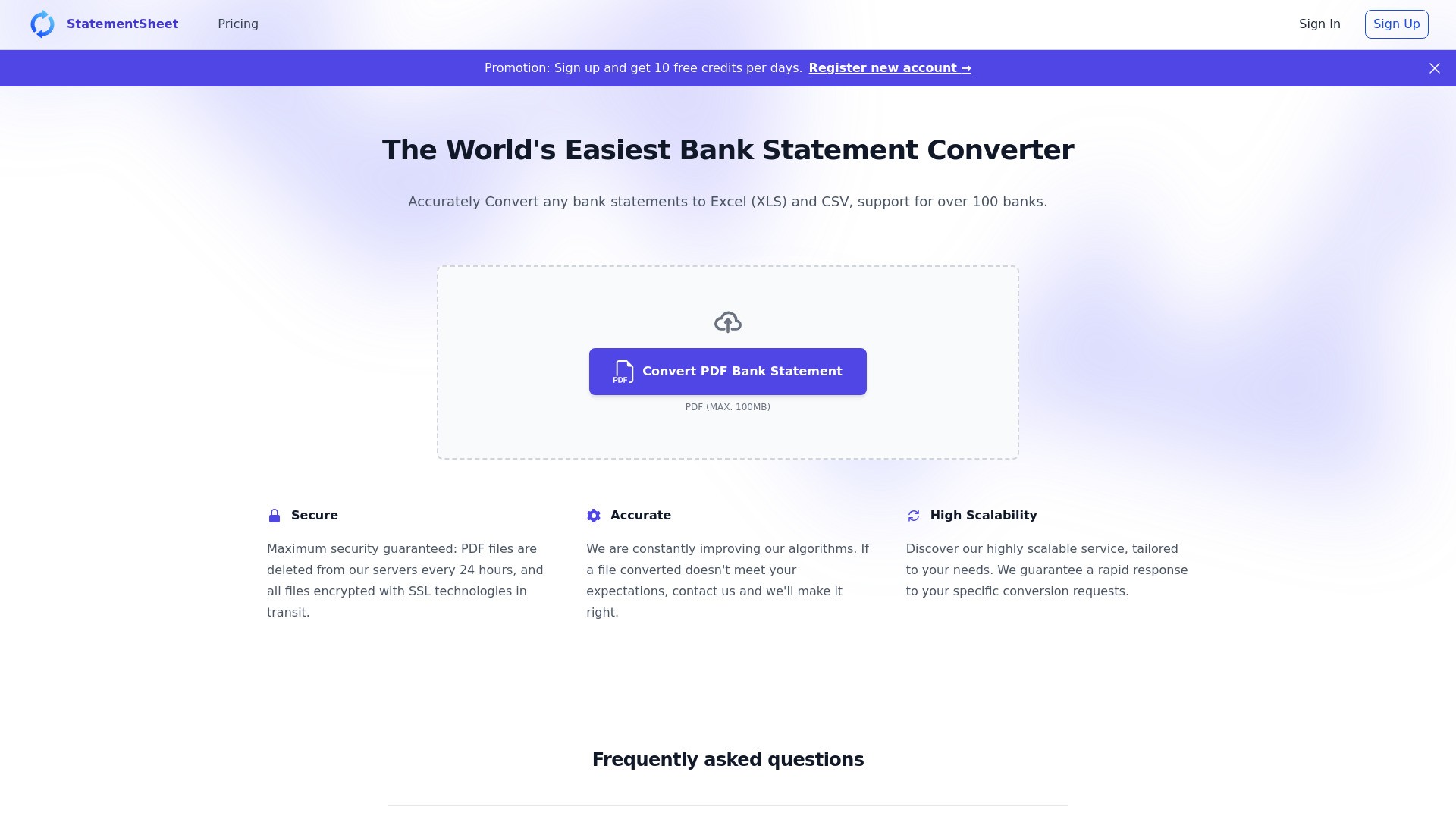 StatementSheet 截图