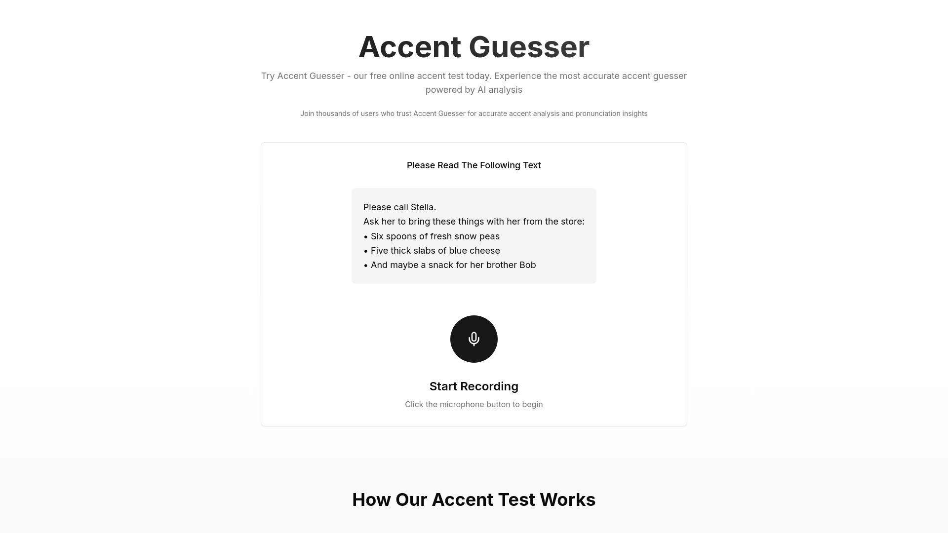 Accent Guesser 截图