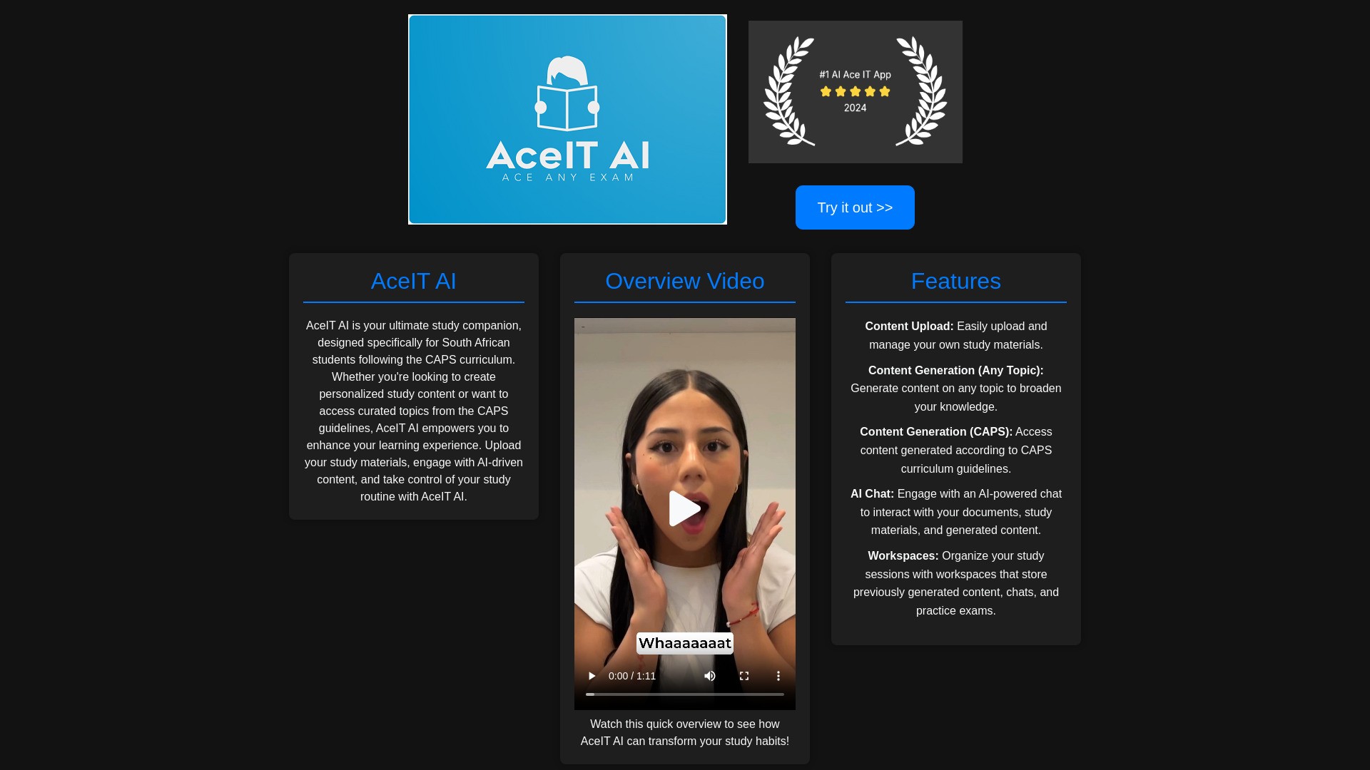 AceIT AI 截图