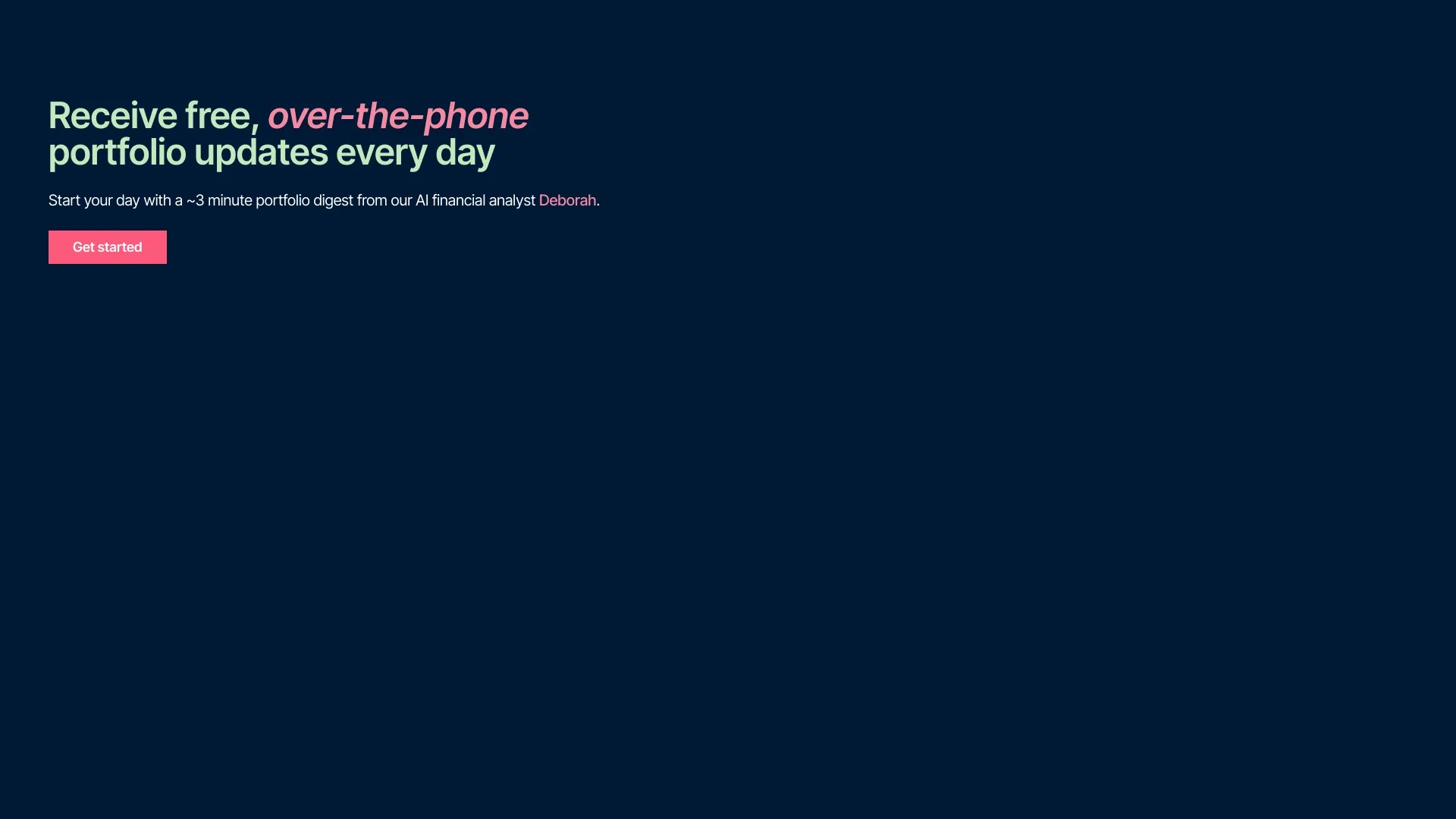 Daily Portfolio Updates 截图