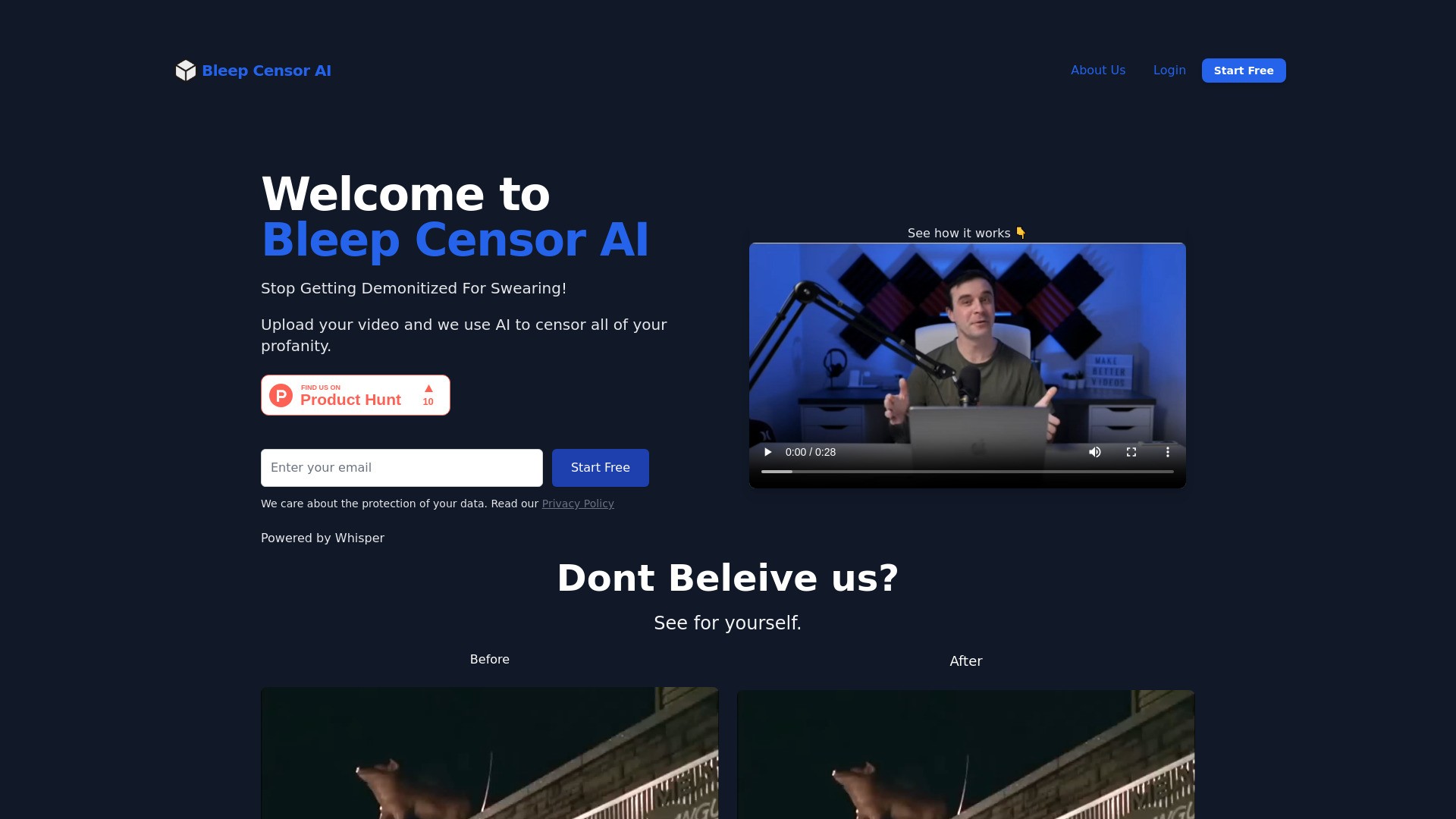 Bleep Censor AI 截图