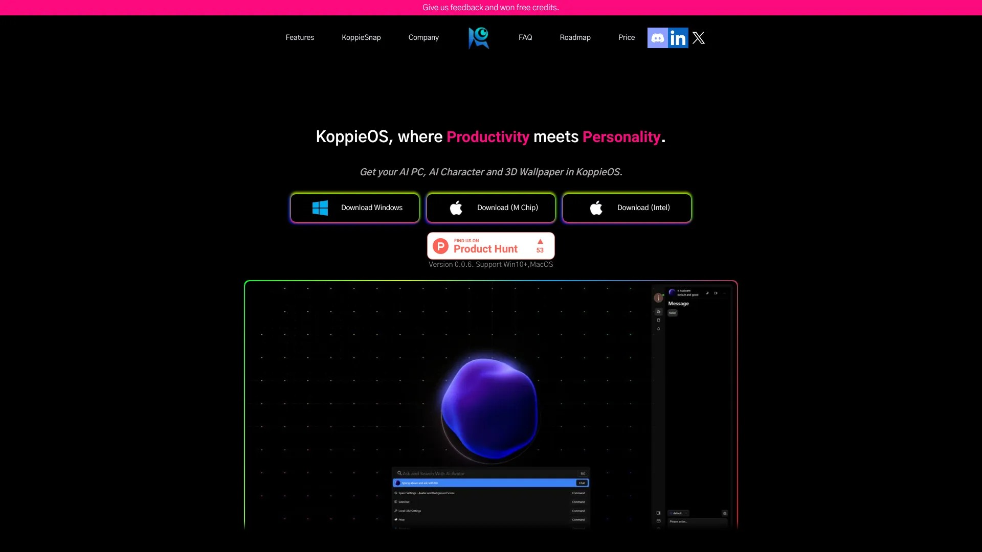 KoppieOS-Your Personalized Desktop 截图