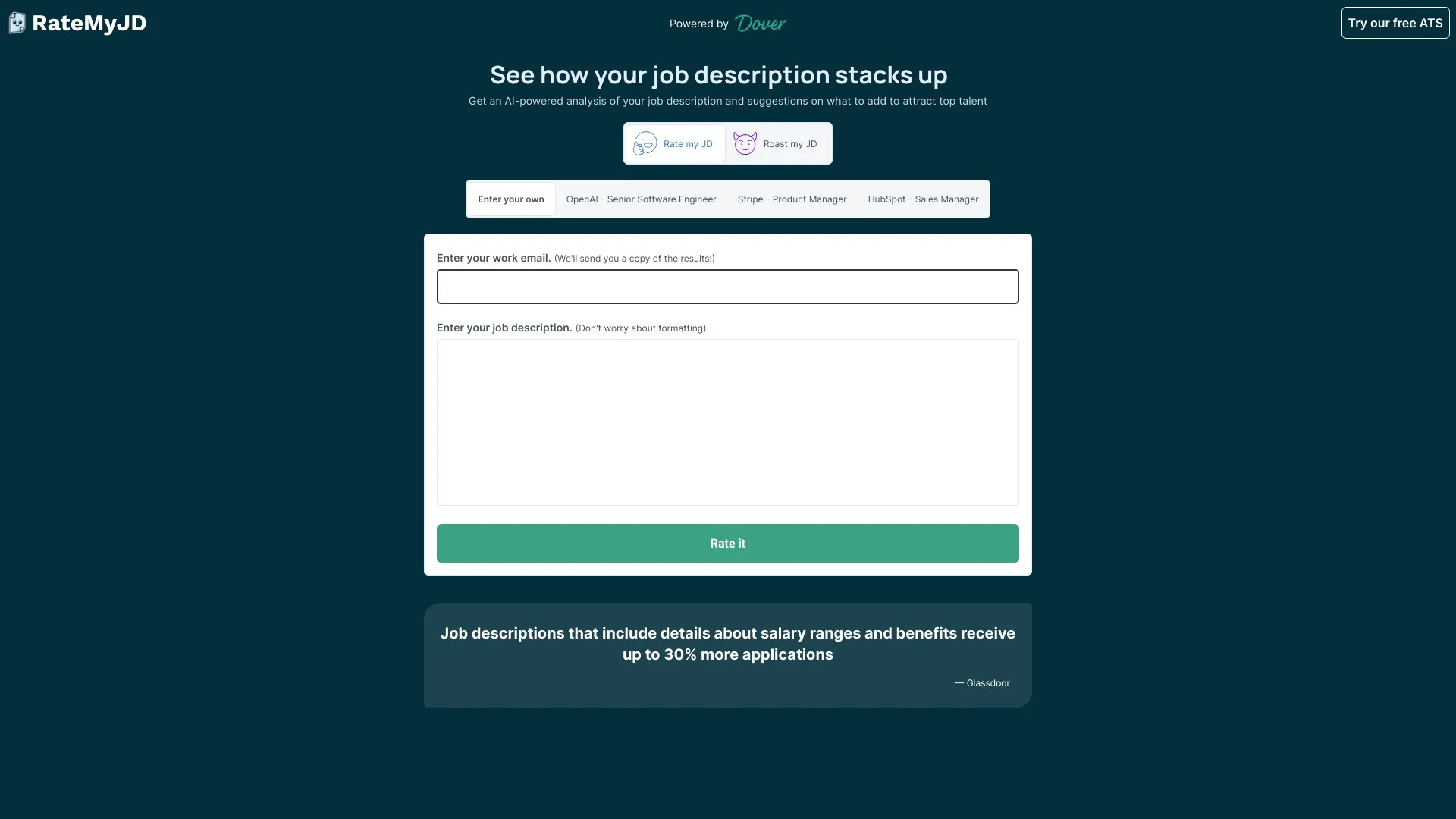 RateMyJD by Dover 截图