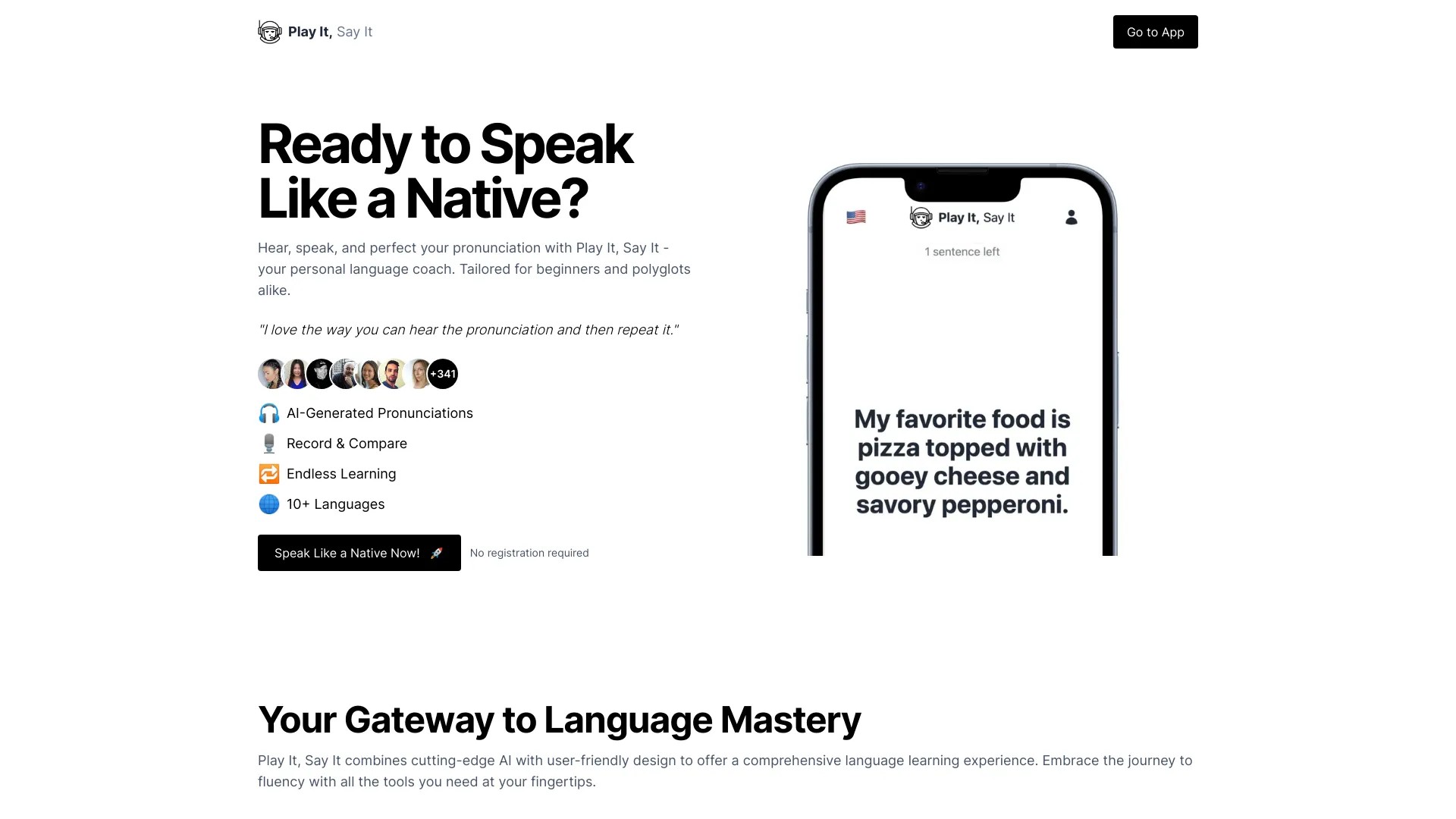 Play It, Say It 截图