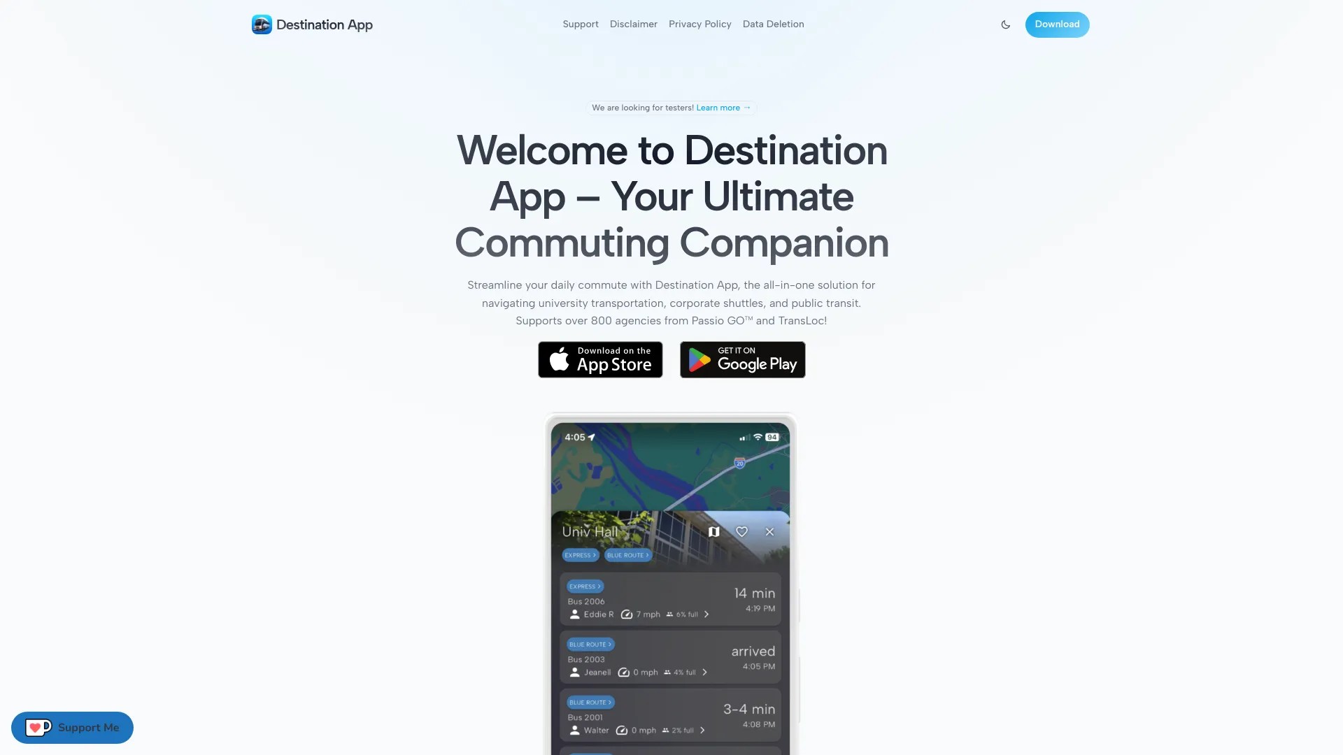 Destination App 截图