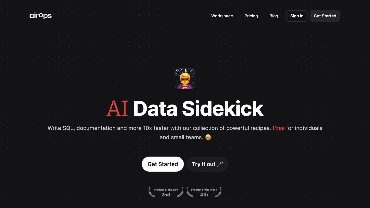 AI Data Sidekick 截图