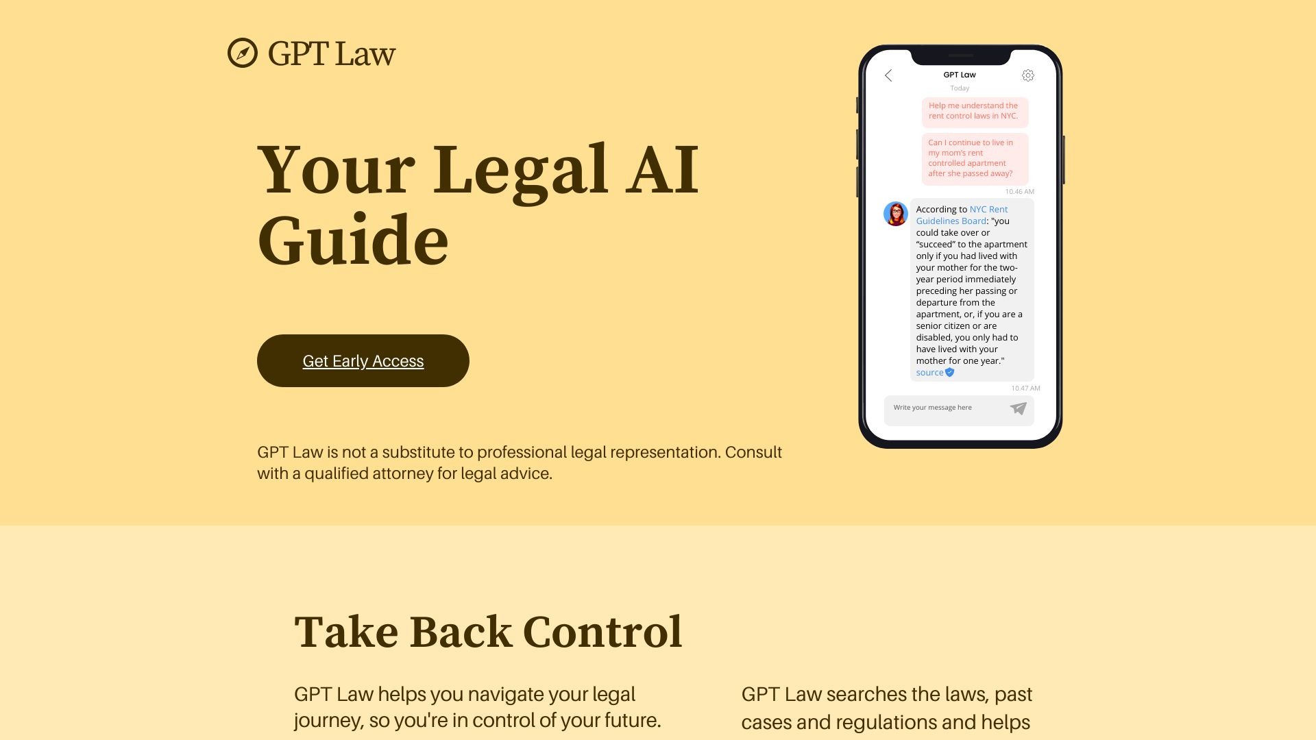 GPT Law 截图