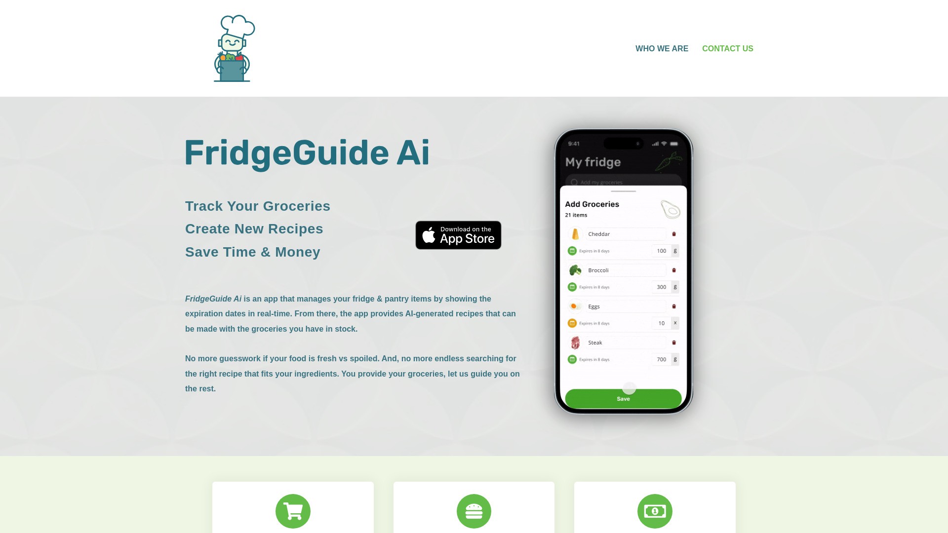 FridgeGuide Ai 截图