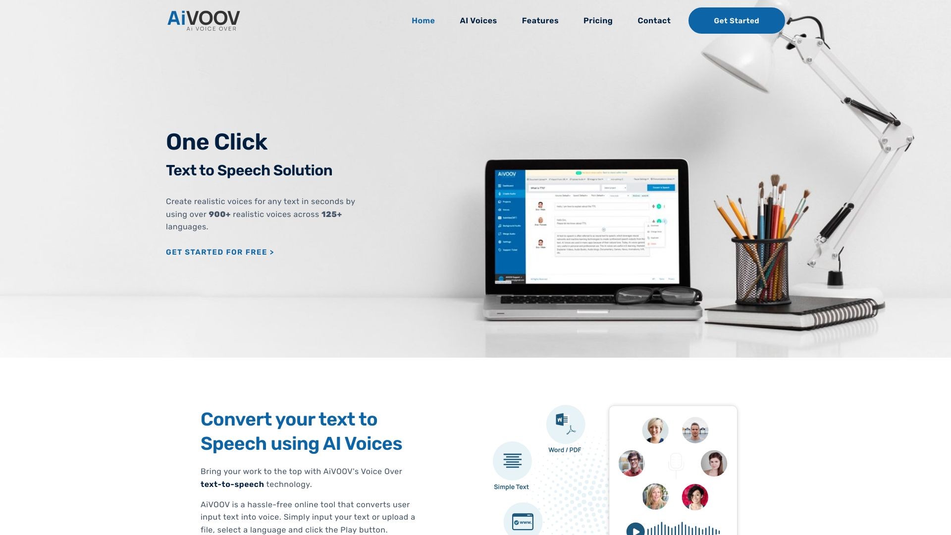 AiVOOV - Text to Speech Solution 截图