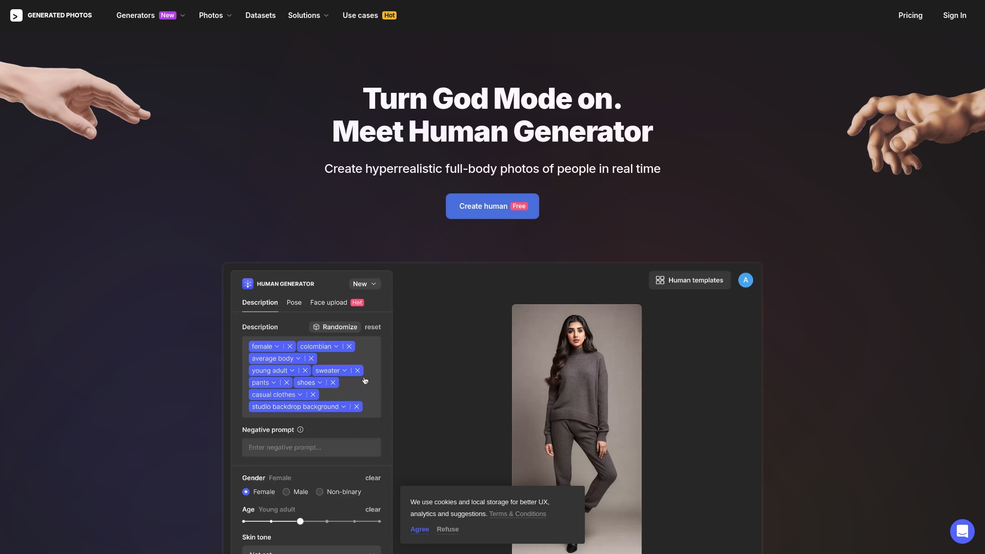 AI Human Generator 截图