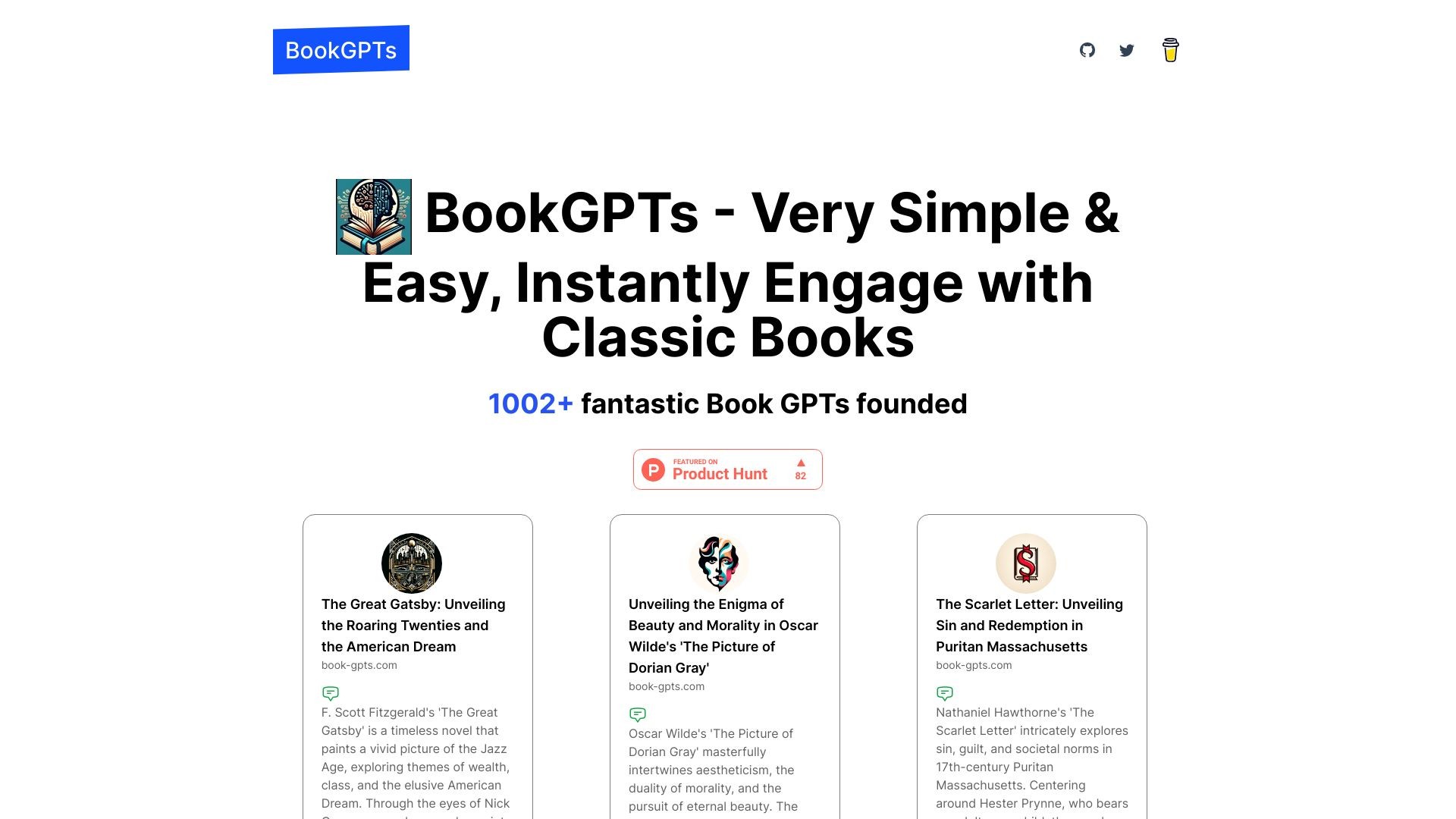 BookGPTs:Interactive Literary Adventures 截图