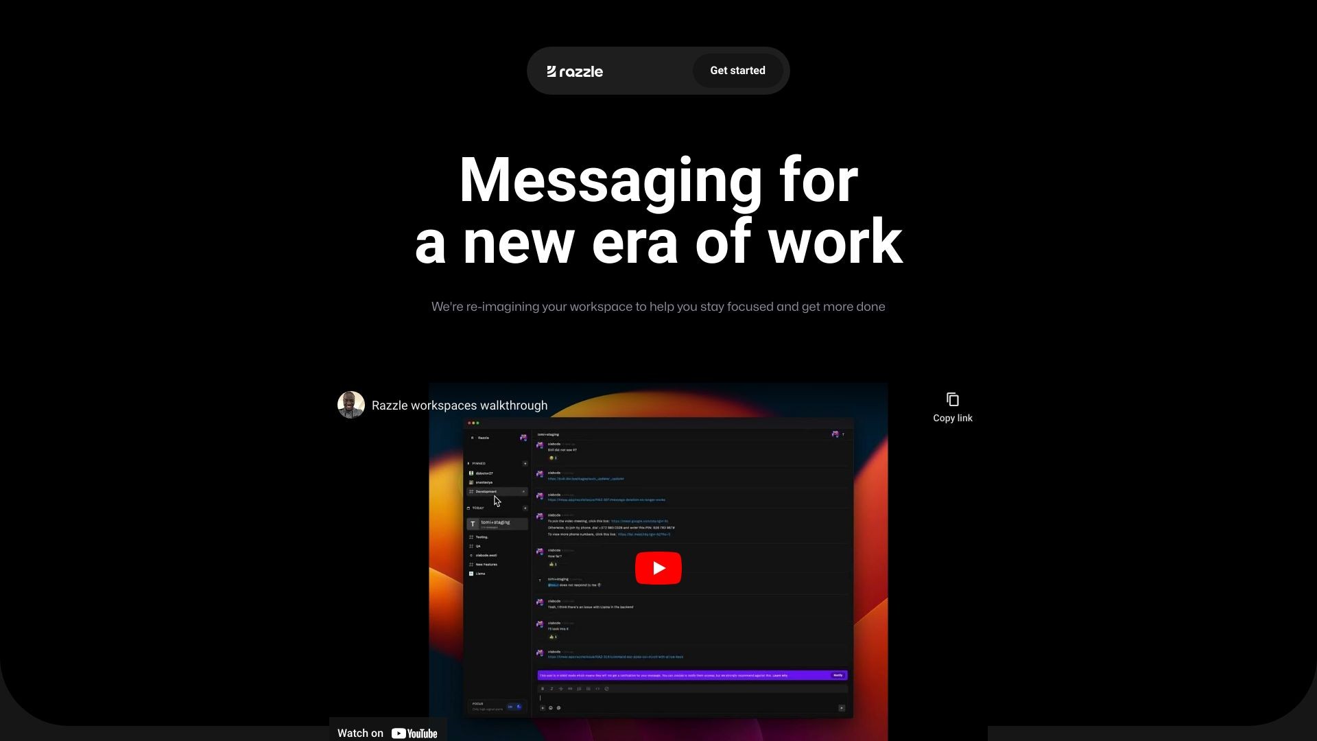 Razzle Workspaces 截图