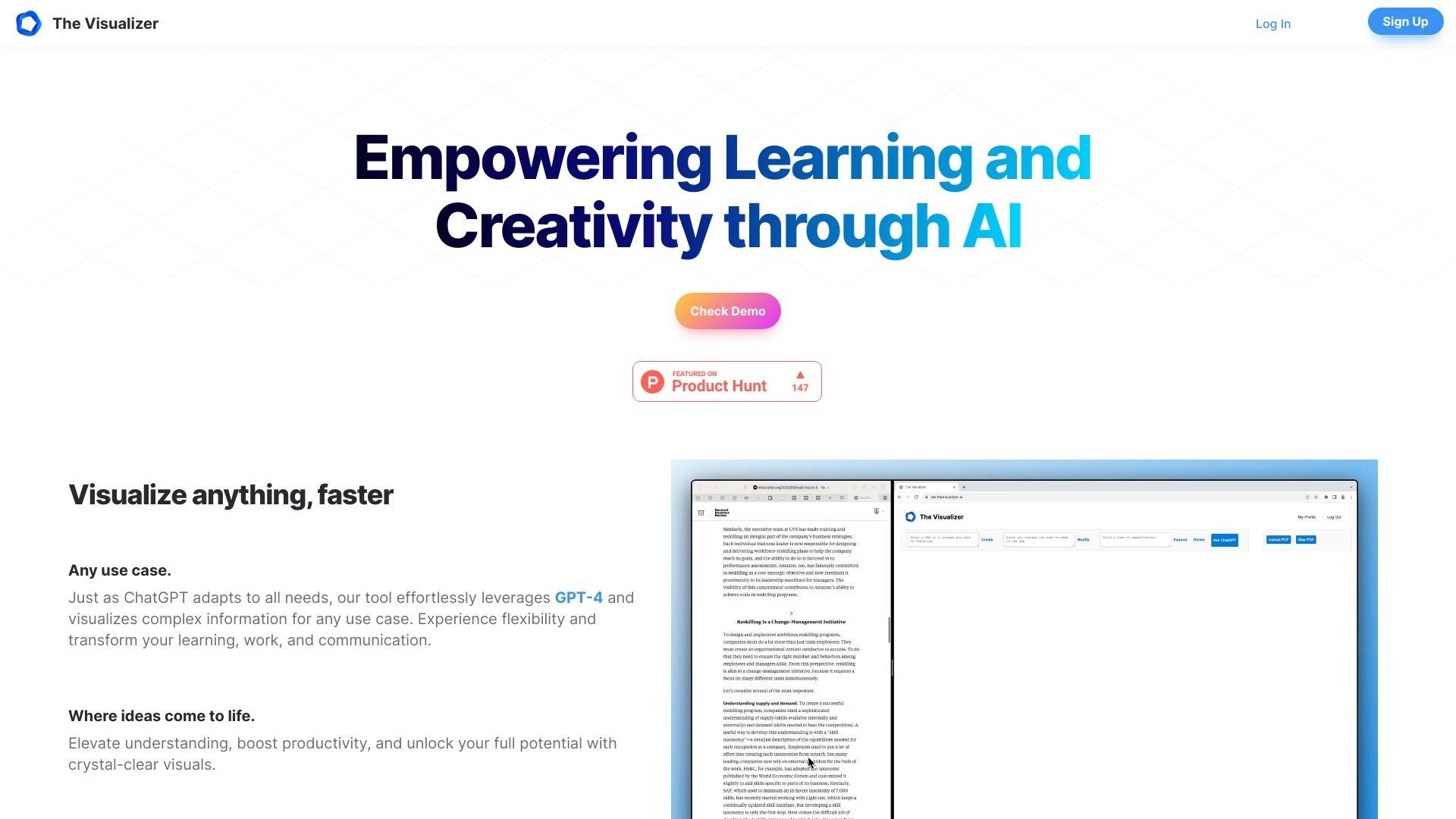The Visualizer 截图