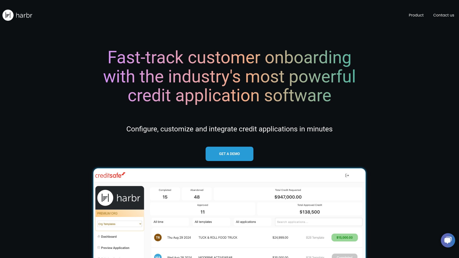Credit Onboarding Automation 截图