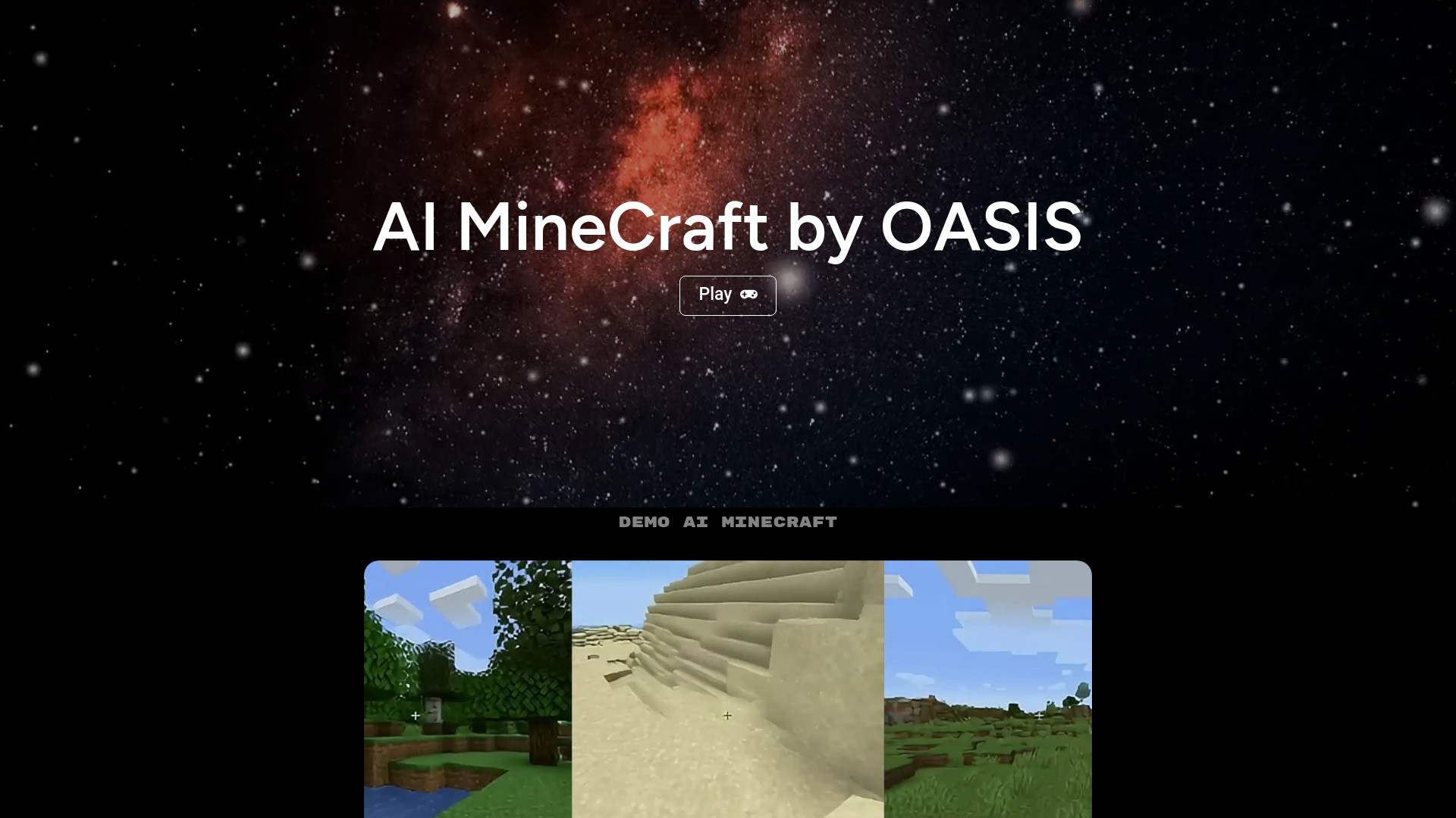 Oasis Decart AI 截图