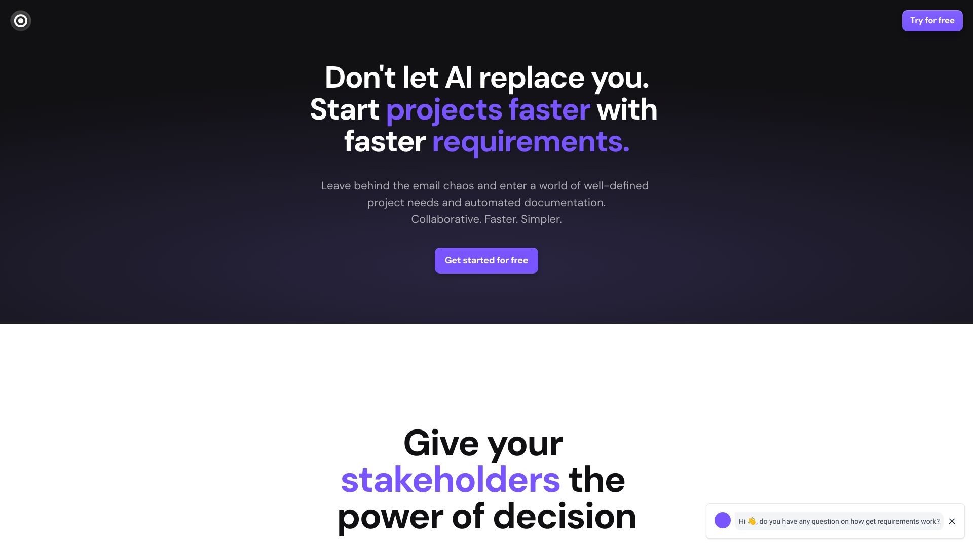 Get Requirements 截图
