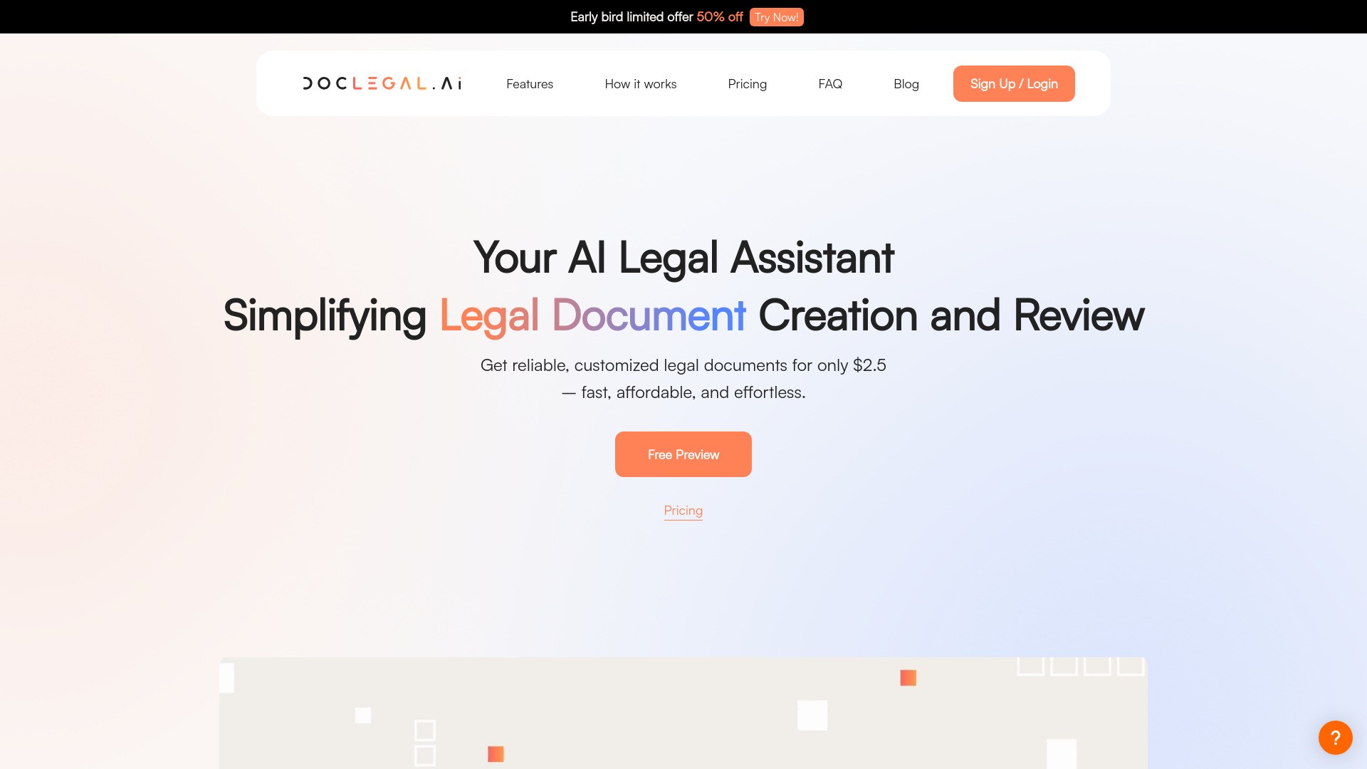 DocLegal.ai 截图