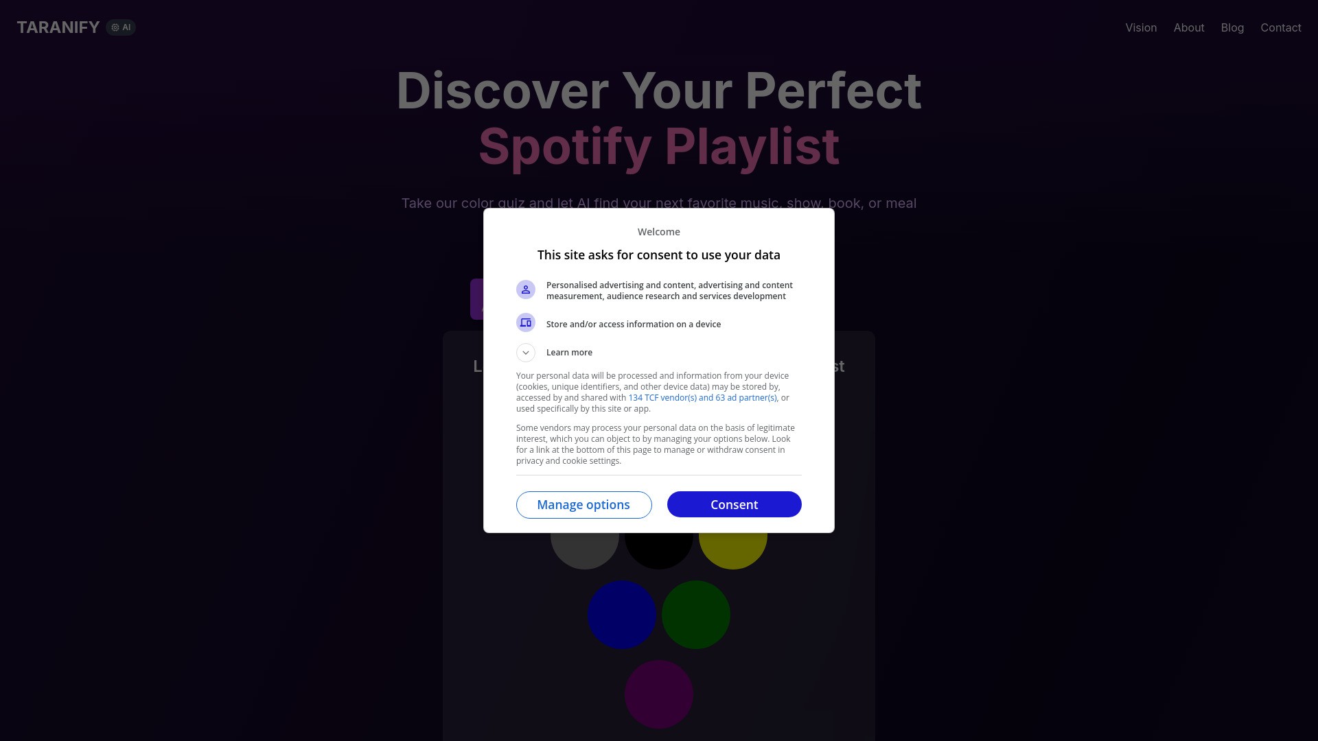 Taranify Mood AI 截图