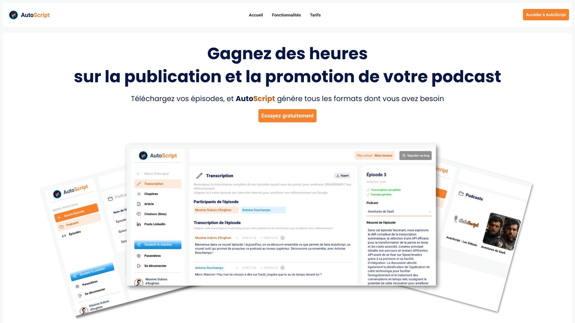 AutoScript.fr 截图