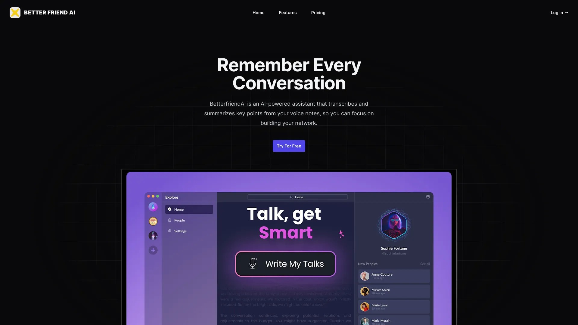 Better Friend AI 截图