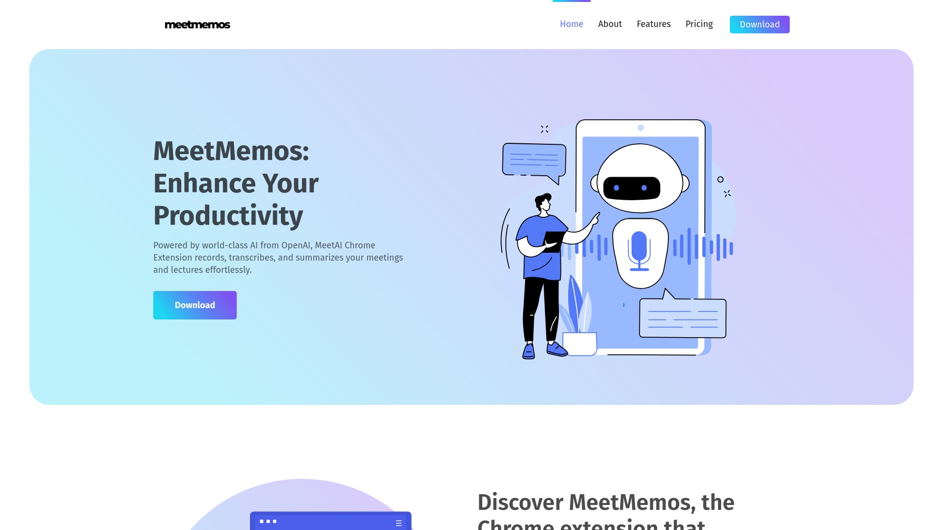 MeetMemos AI 截图