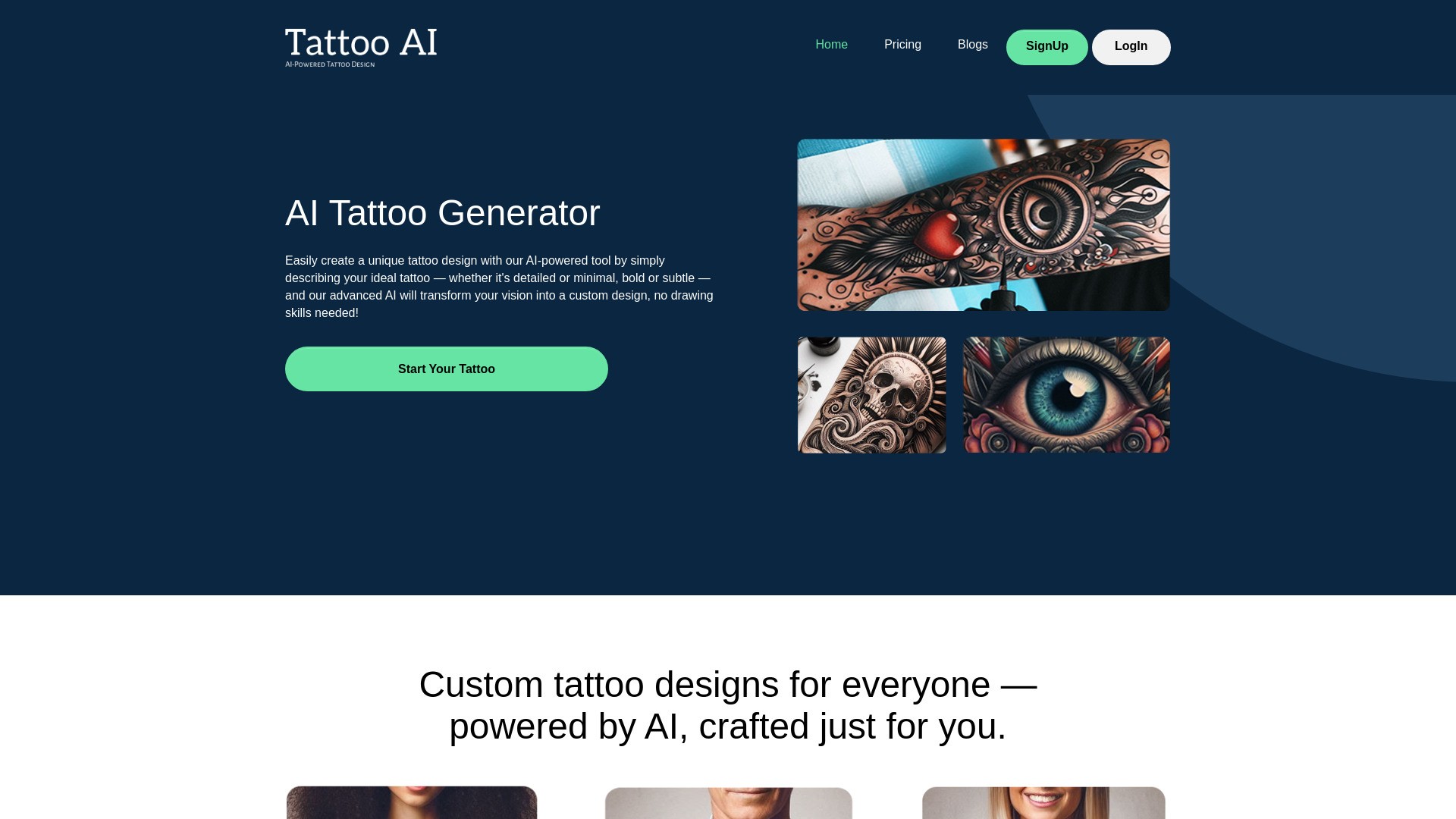 AI Tattoo Creator 截图