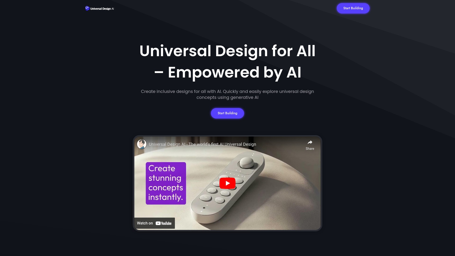 Universal Design AI 截图