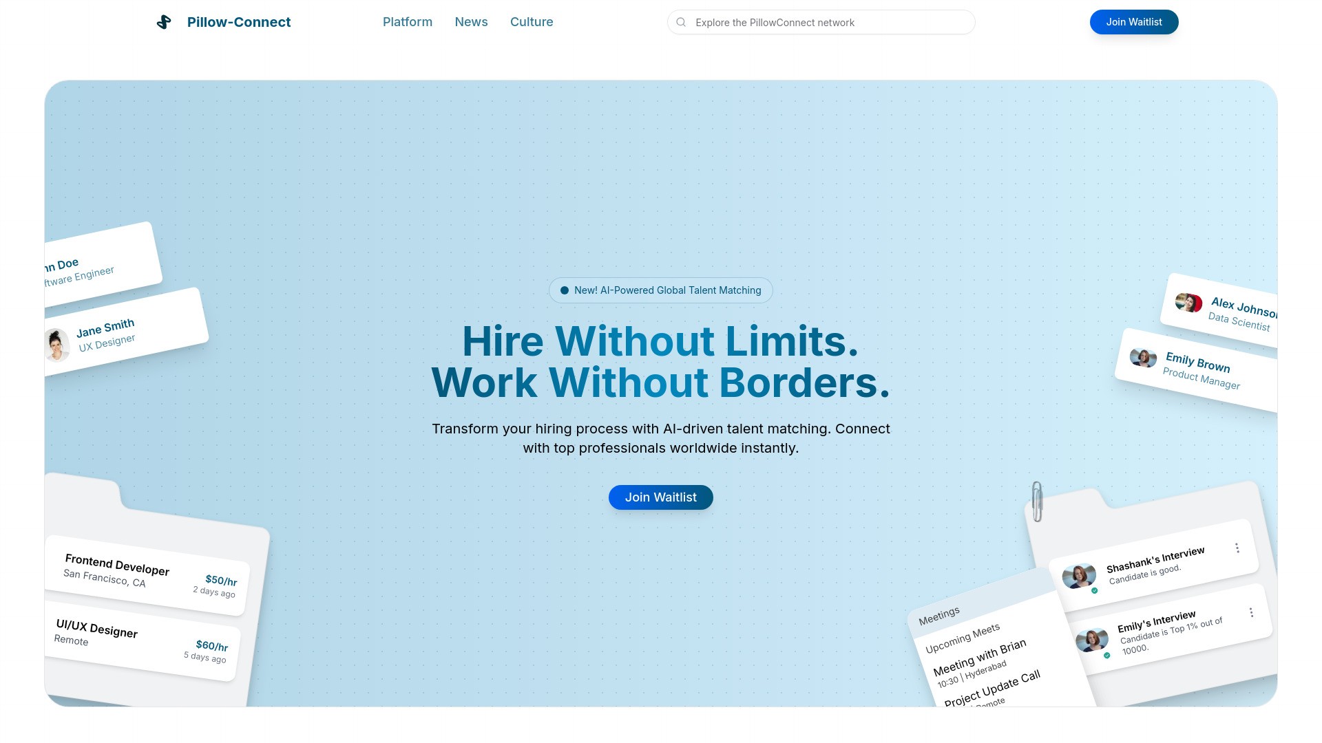 Pillow-Connect 截图