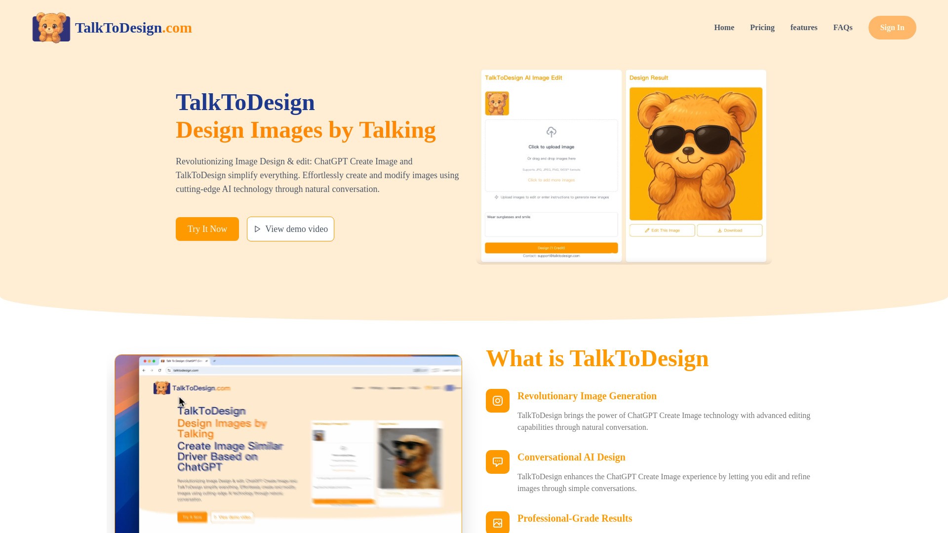 TalkToDesign 截图