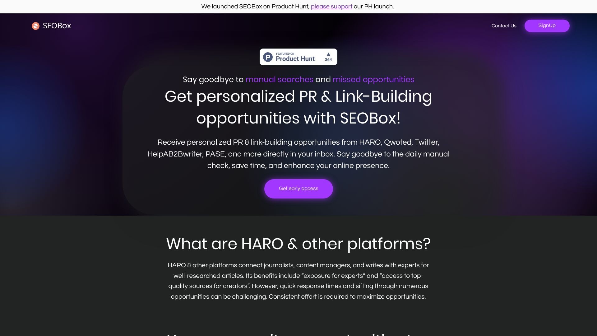 SEOBox.ai 截图