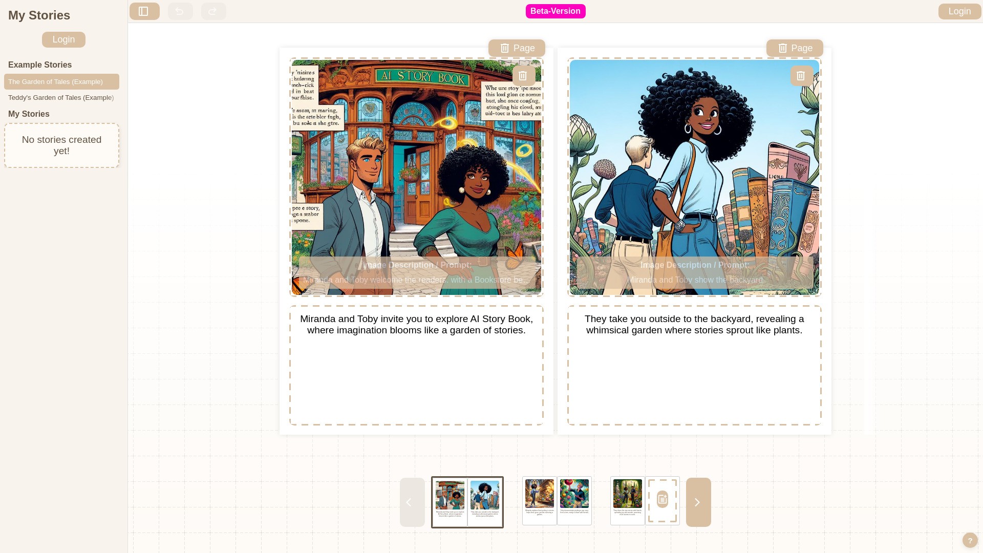 AI Story Book 截图