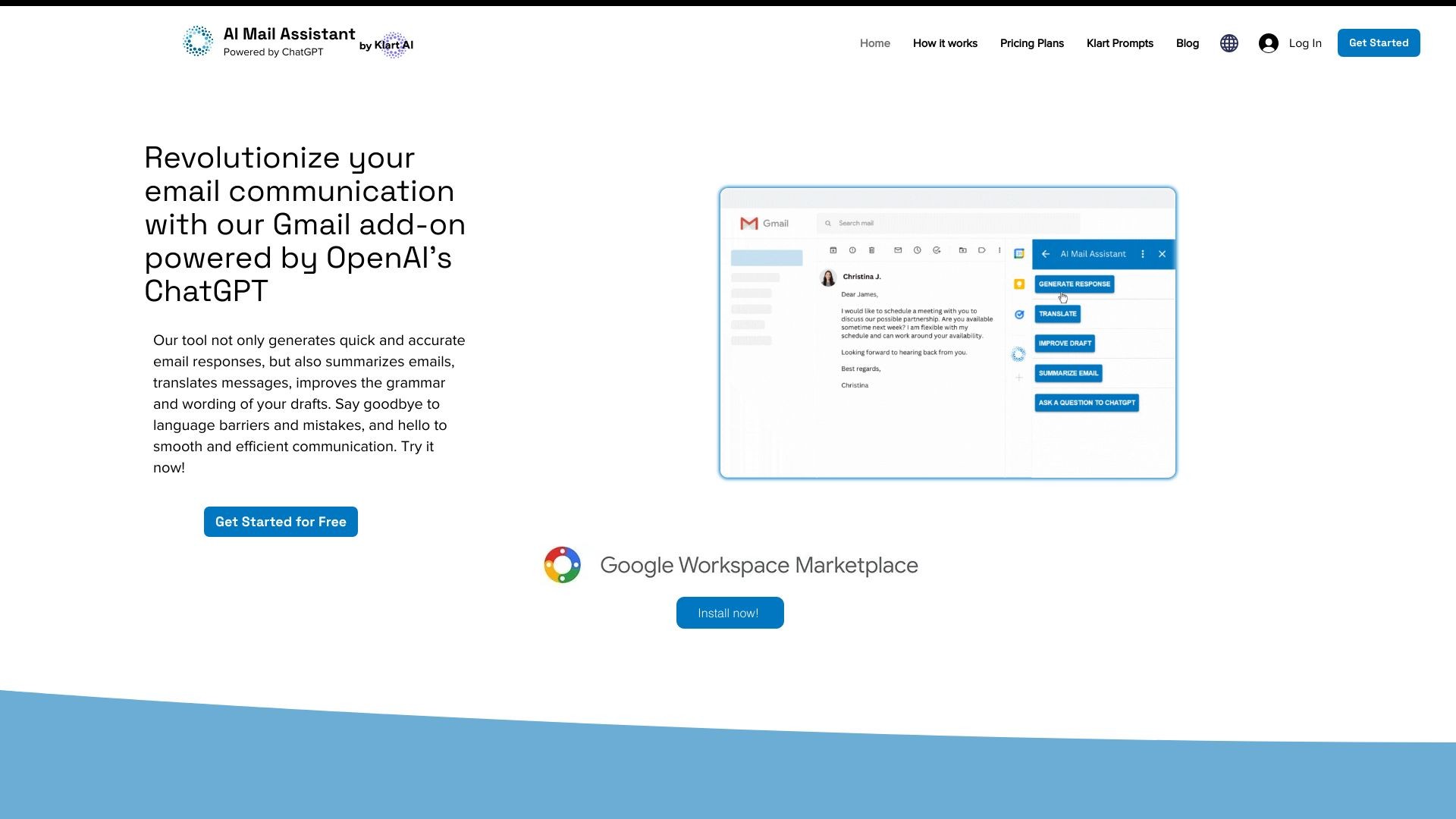 AI Mail Assistant 截图