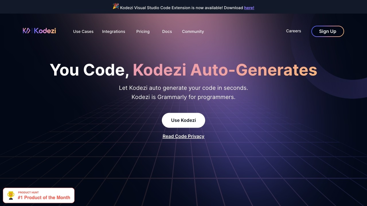 Kodezi ai 截图