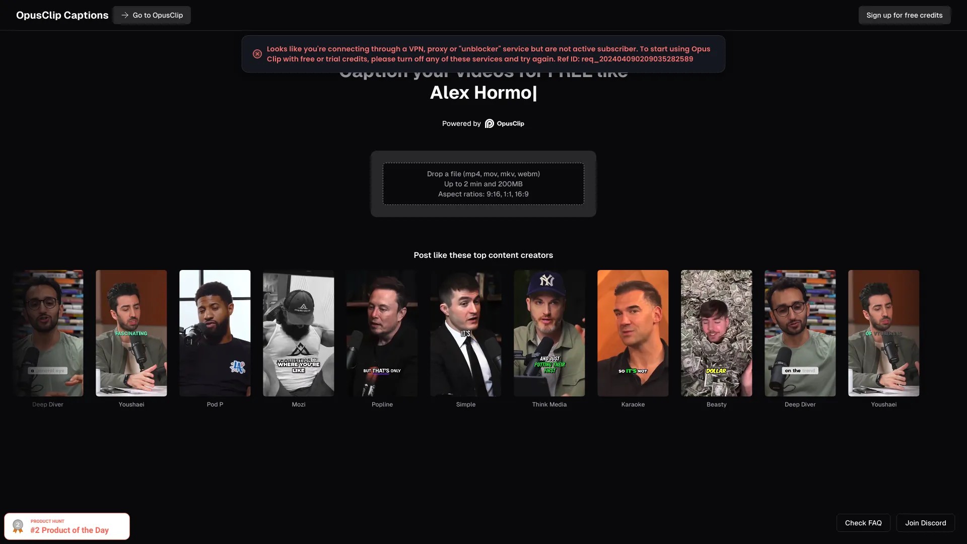 OpusClip Captions 截图