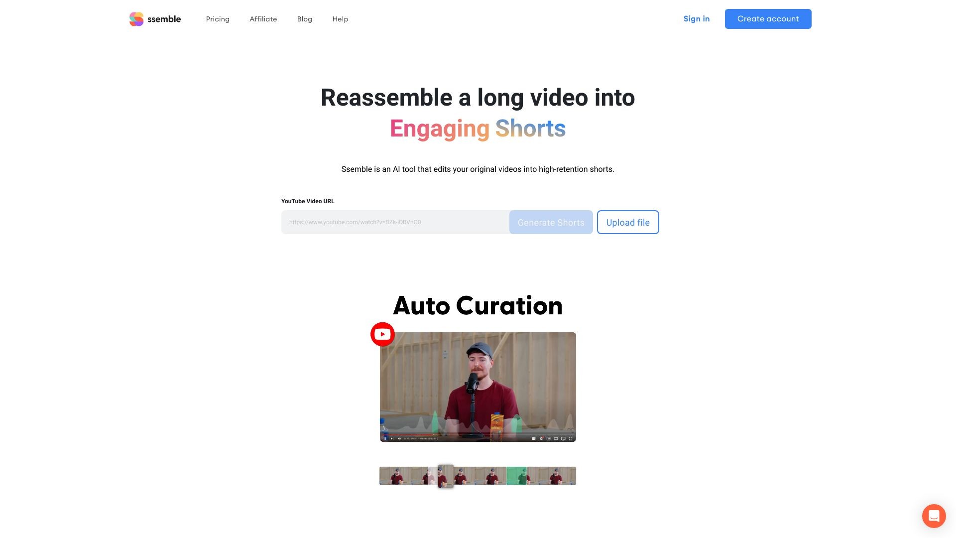 Ssemble YouTube Shorts Maker 截图
