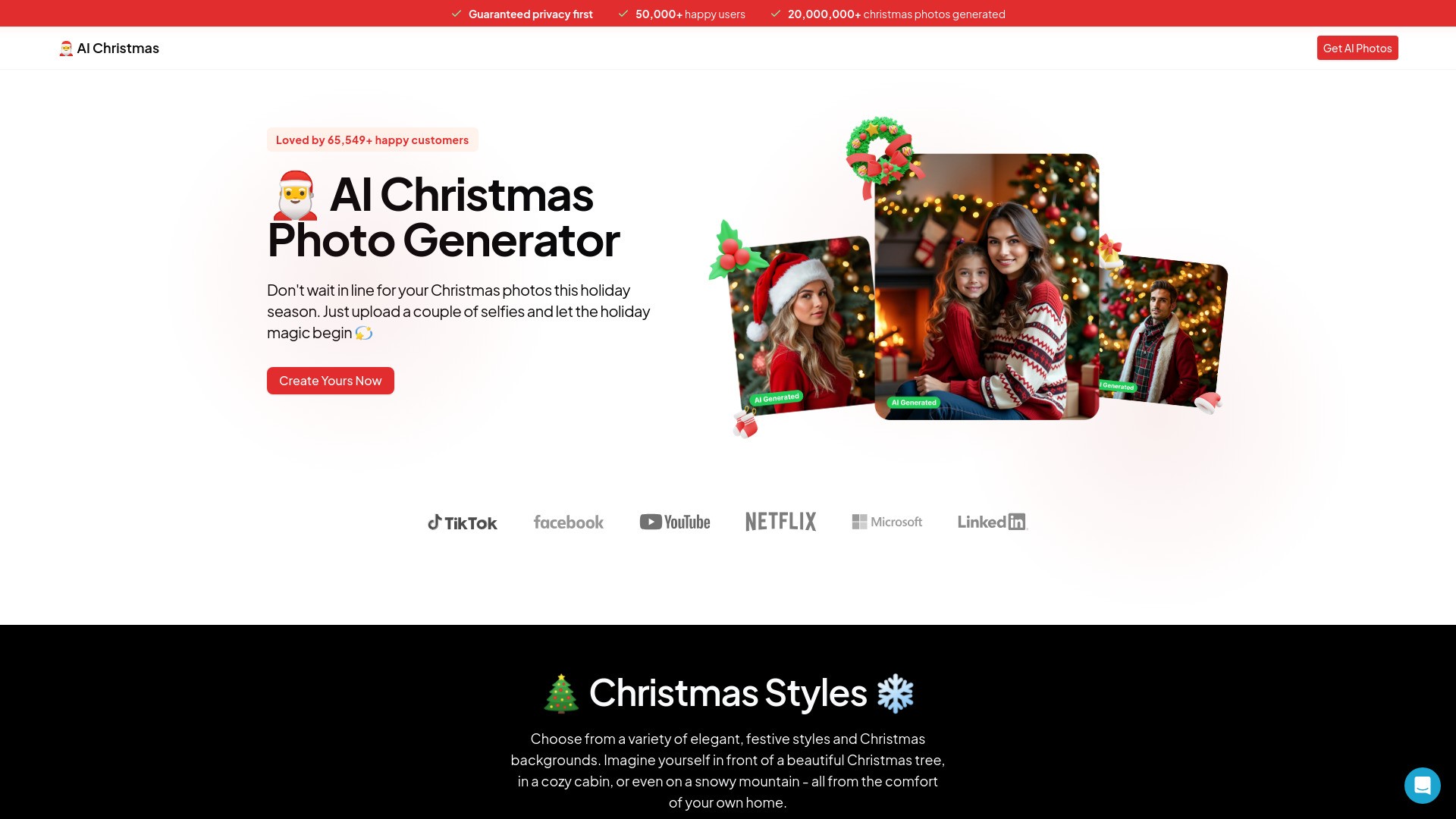 AI Christmas Photo 截图