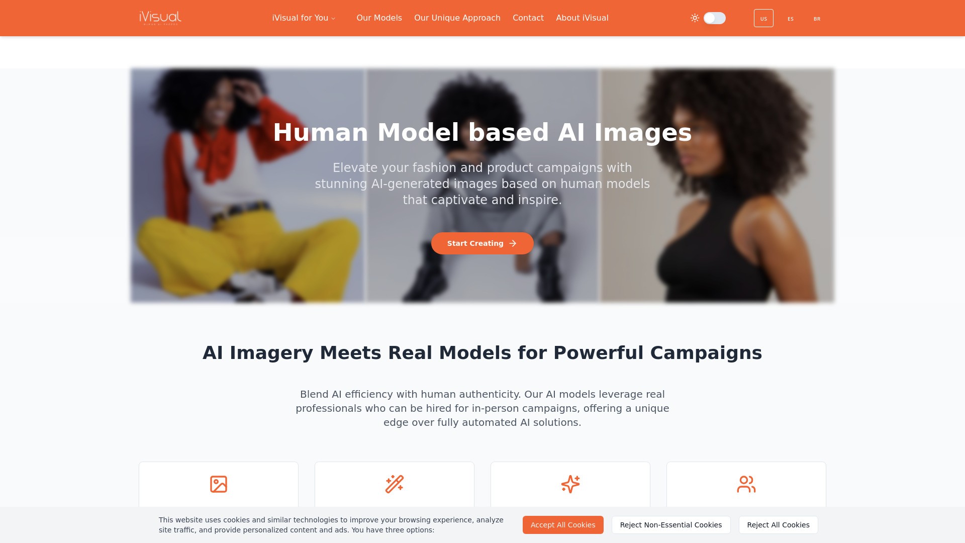 Human Model based AI Images 截图
